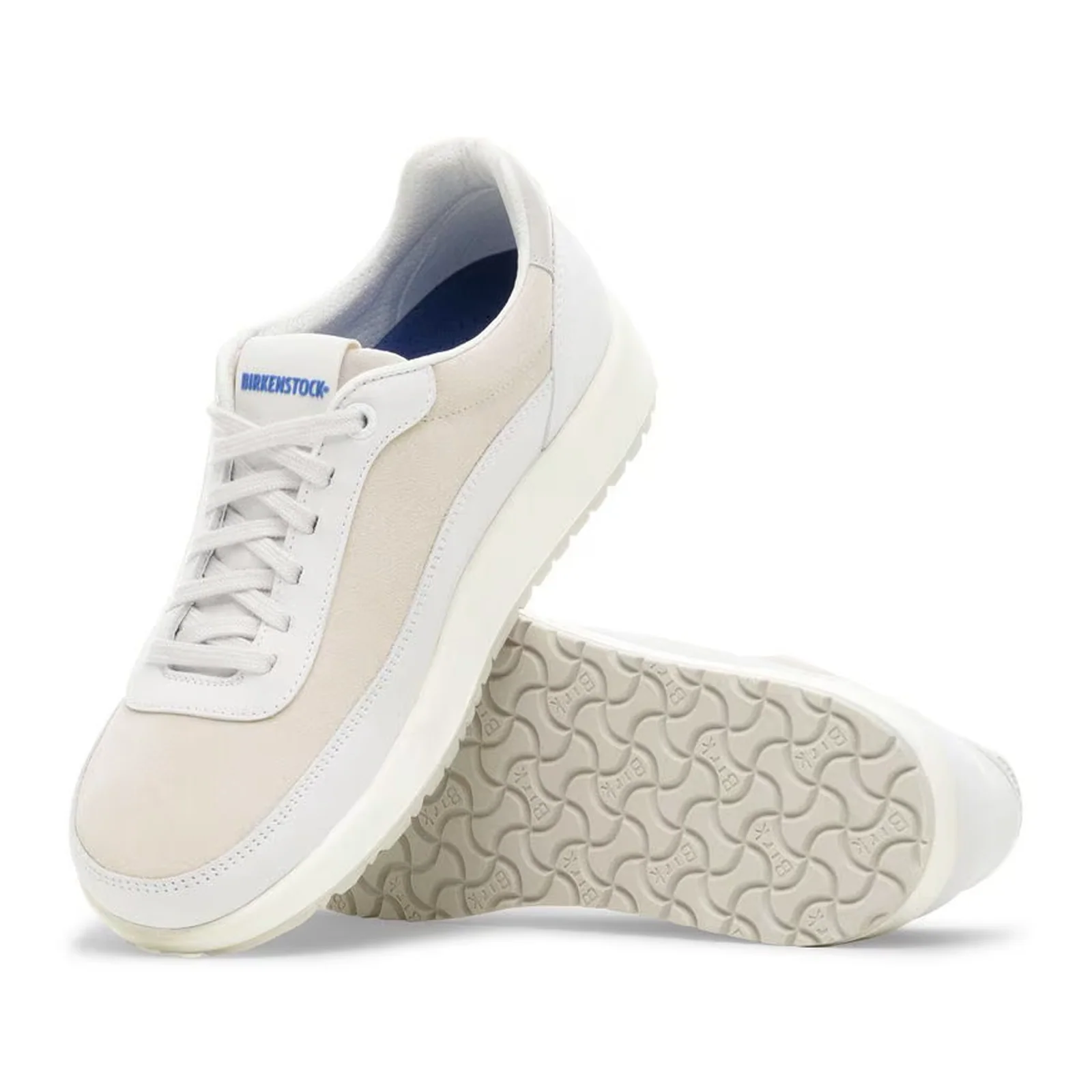 Birkenstock Honnef City Lace Up (Unisex) - Antique White Nubuck/Suede - Image 3