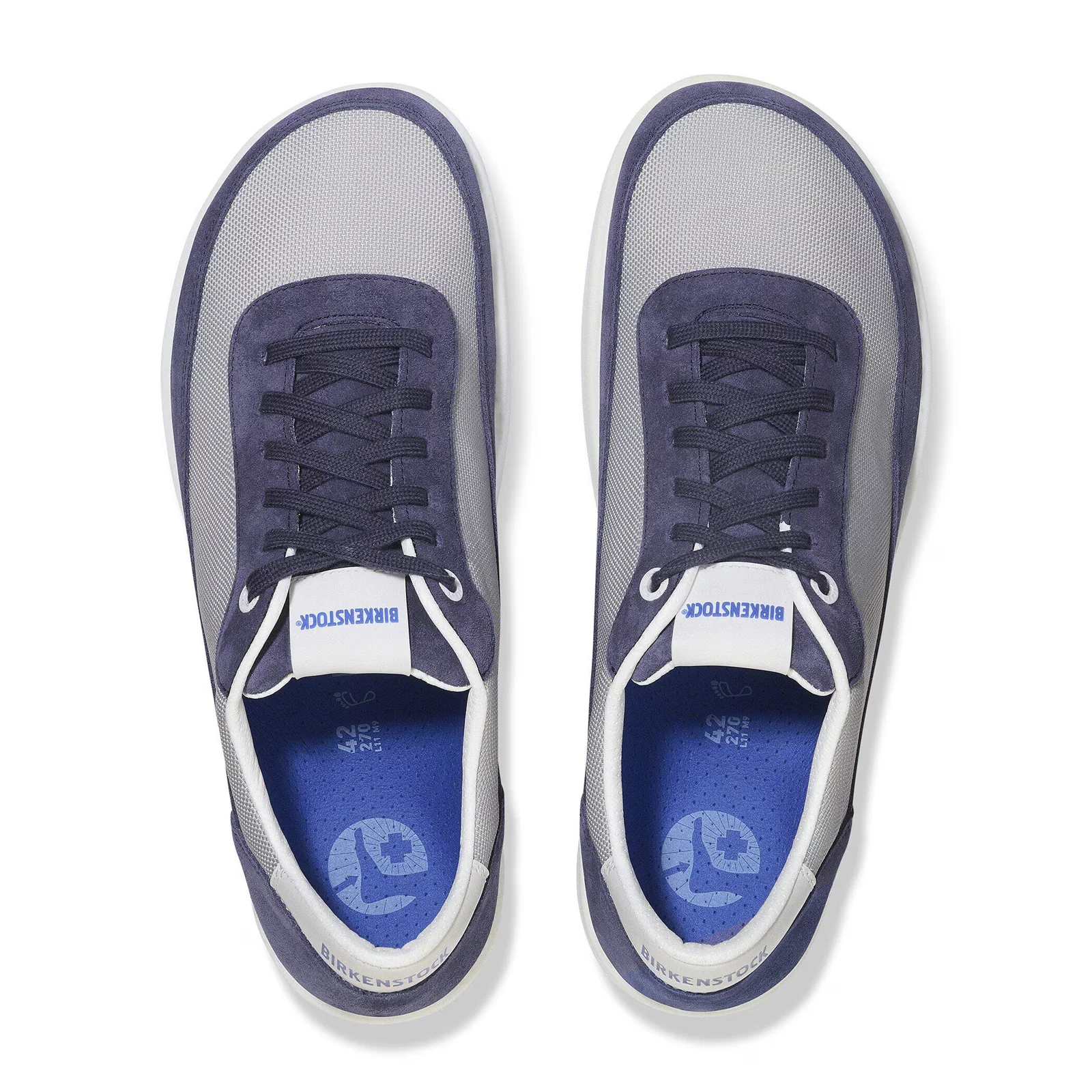 Birkenstock Honnef City Lace Up (Men) - Indigo/Stone Coin - Image 2