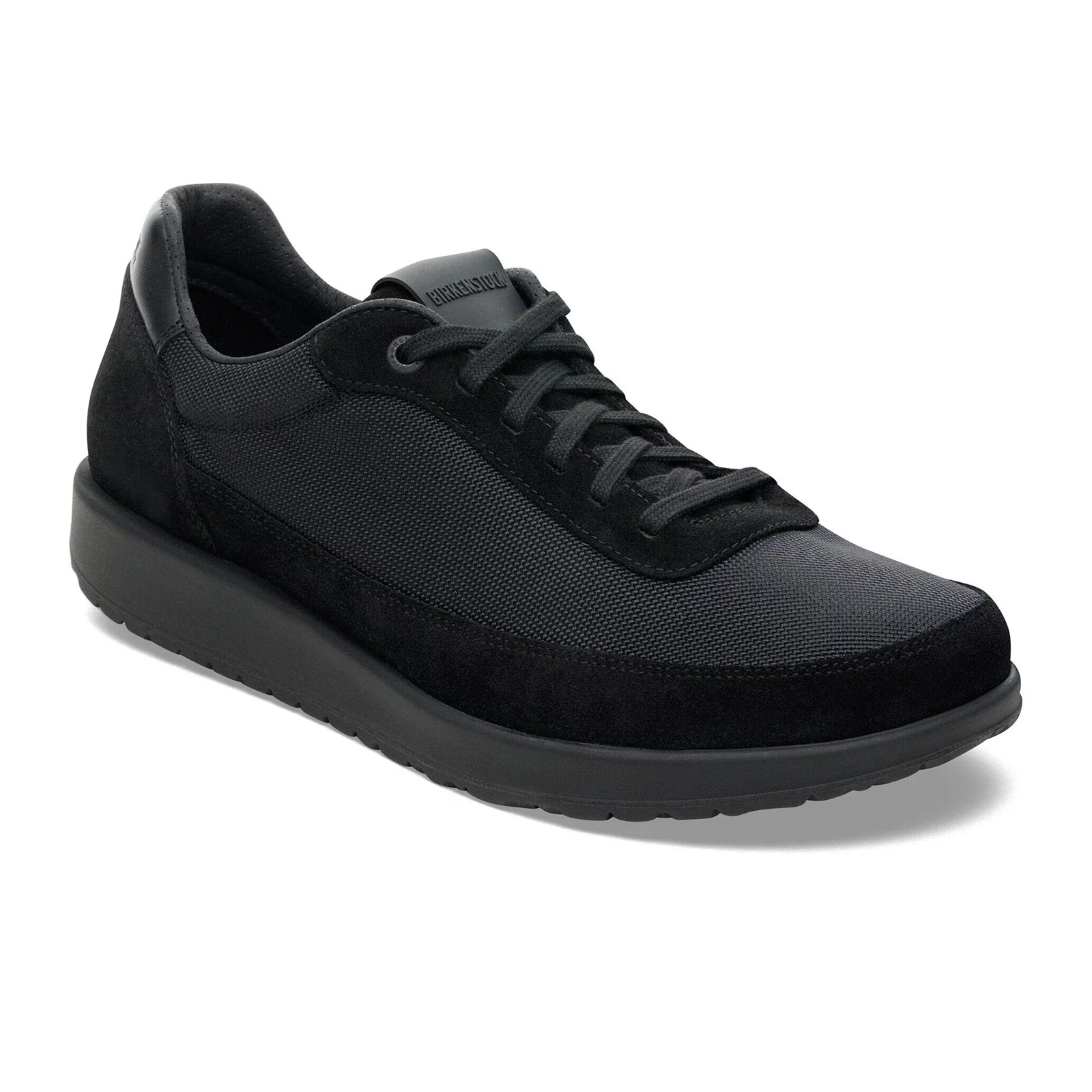 Birkenstock Honnef City Lace Up (Women) - Black/Black Textile