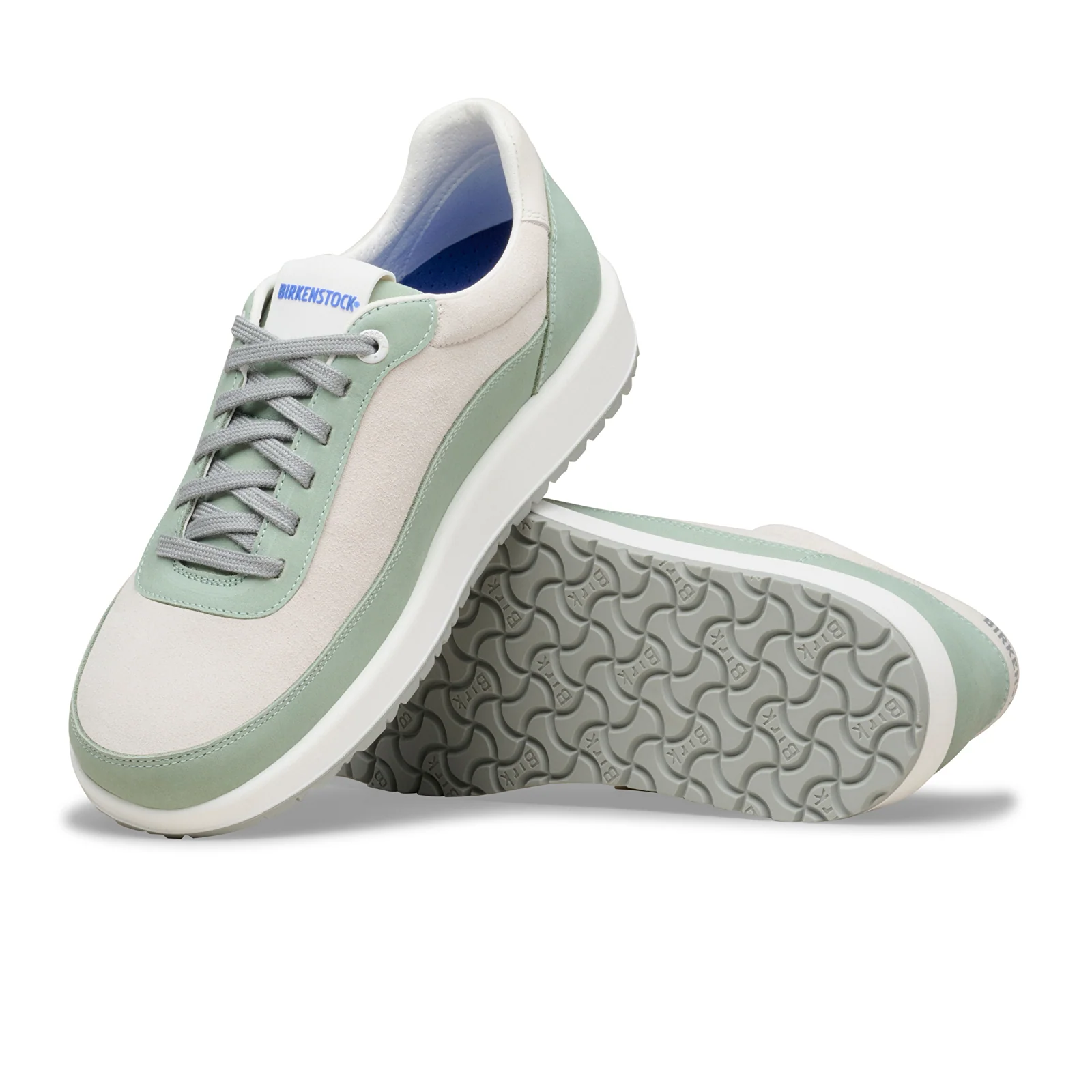 Birkenstock Honnef City Narrow Lace Up (Women) - Antique White/Pure Sage - Image 3