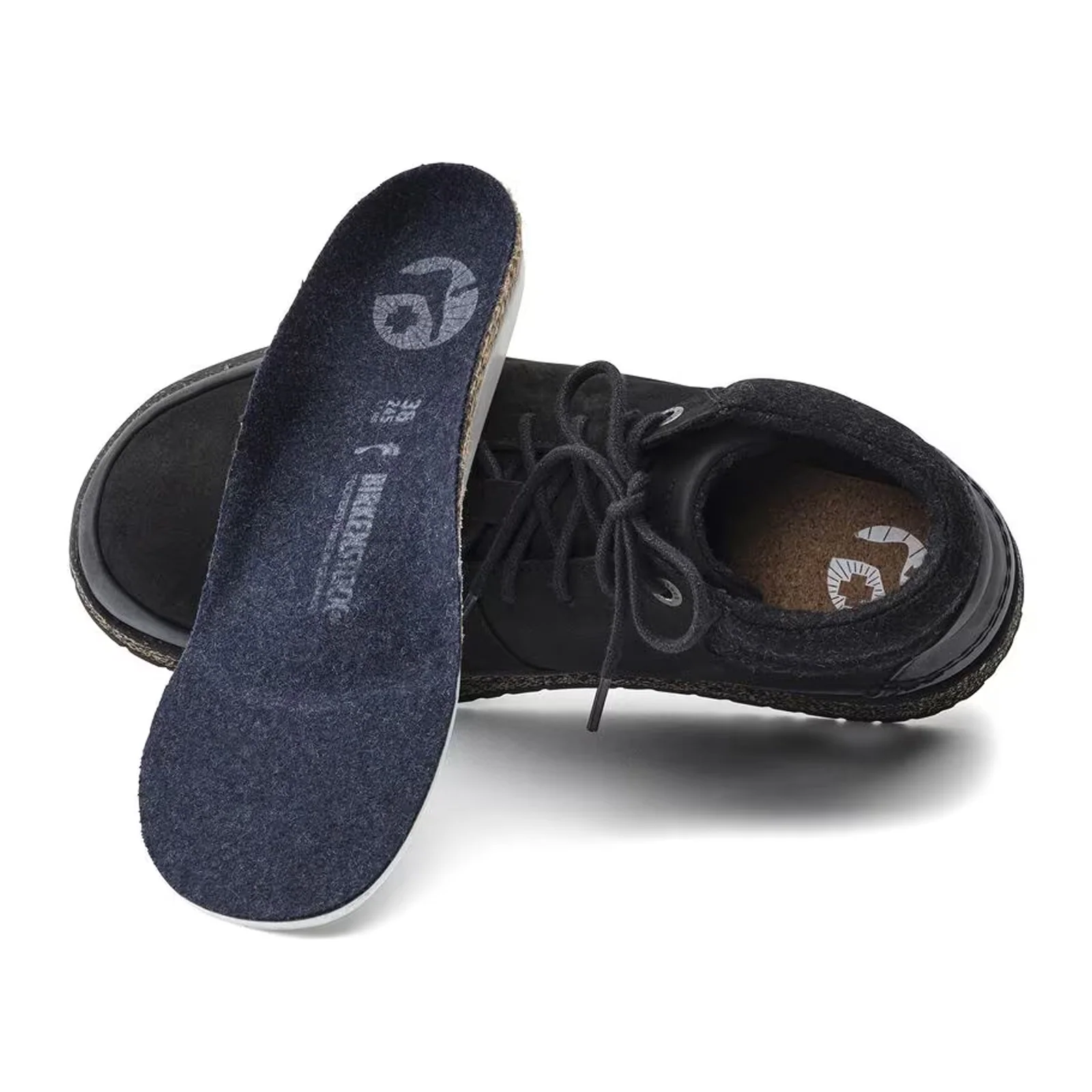 Birkenstock Honnef High Lace Up Ankle Boot (Unisex) - Black Oiled Leather - Image 6