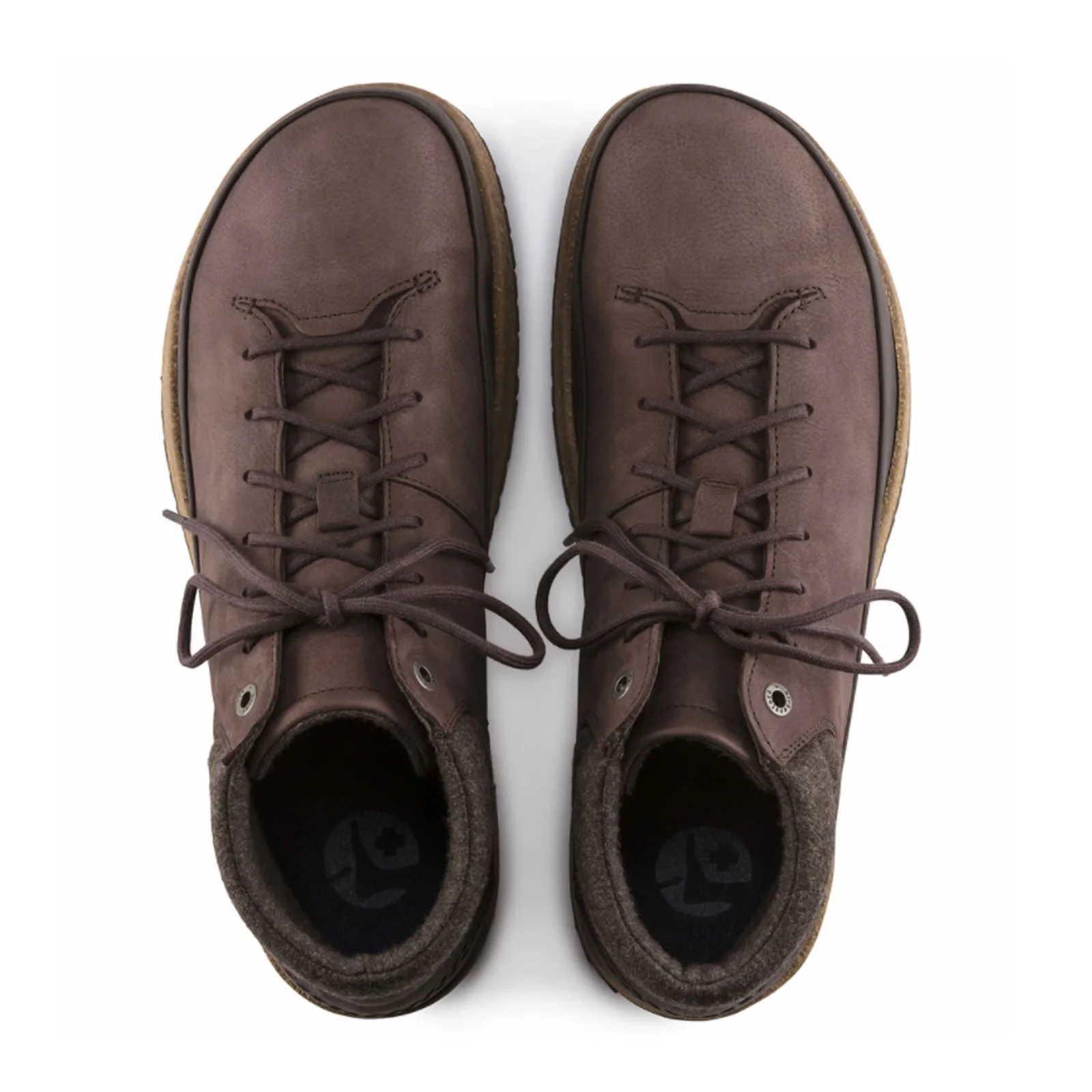 Birkenstock Honnef High Narrow Lace Up Ankle Boot (Women) - Roast Oiled Leather - Image 2