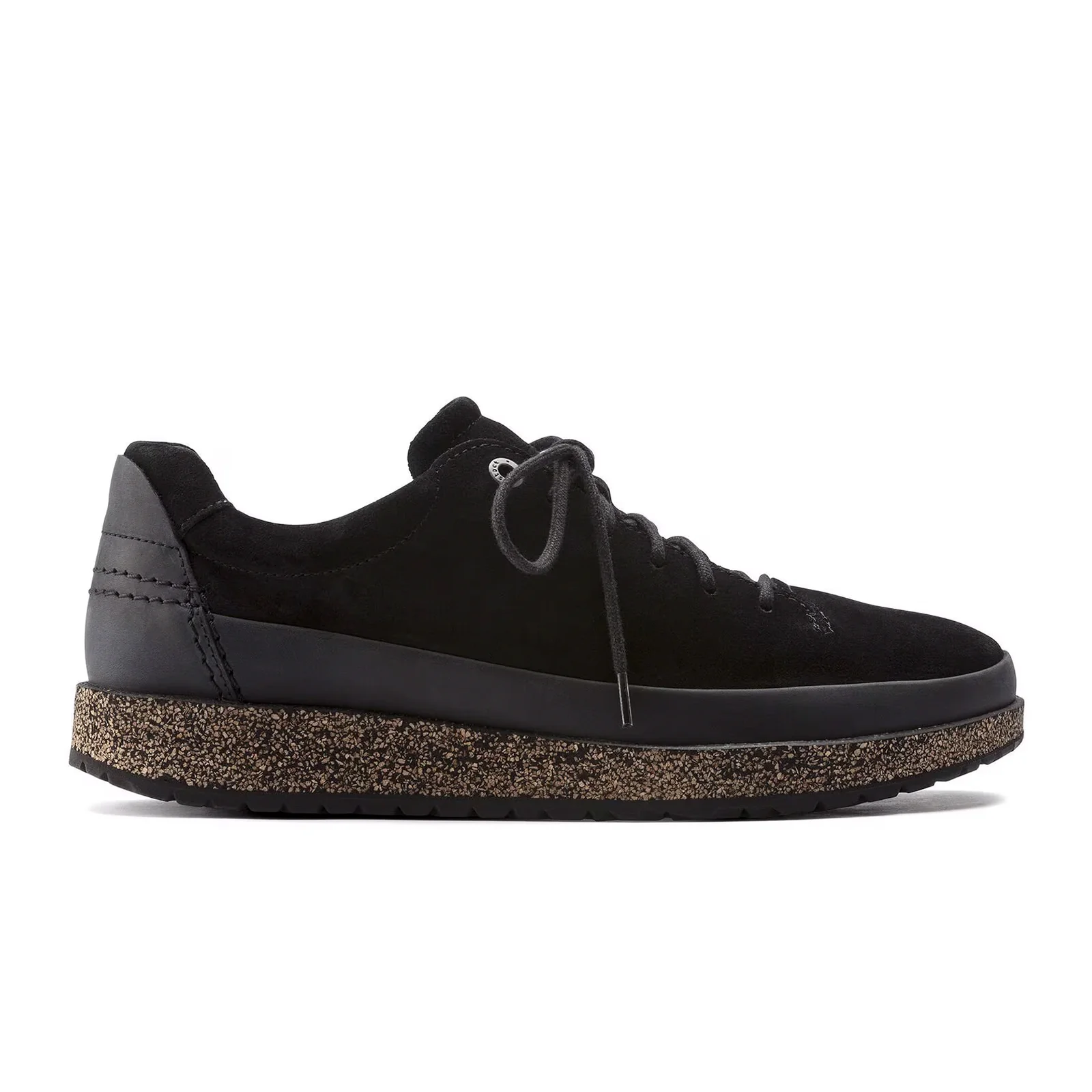Birkenstock Honnef Low Narrow Lace Up (Women) - Black Suede - Image 7