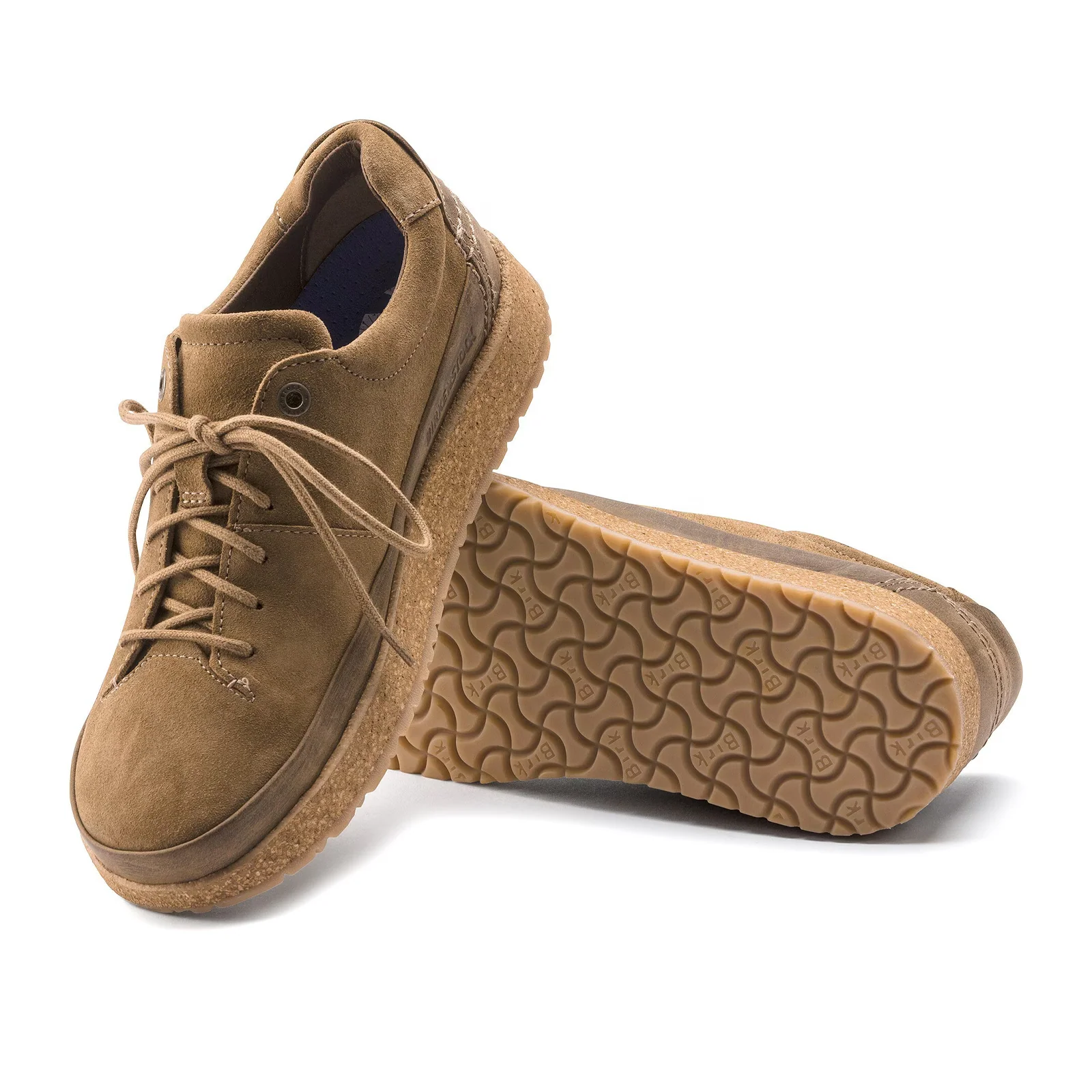 Birkenstock Honnef Low Narrow Lace Up (Women) - Tea Suede - Image 3