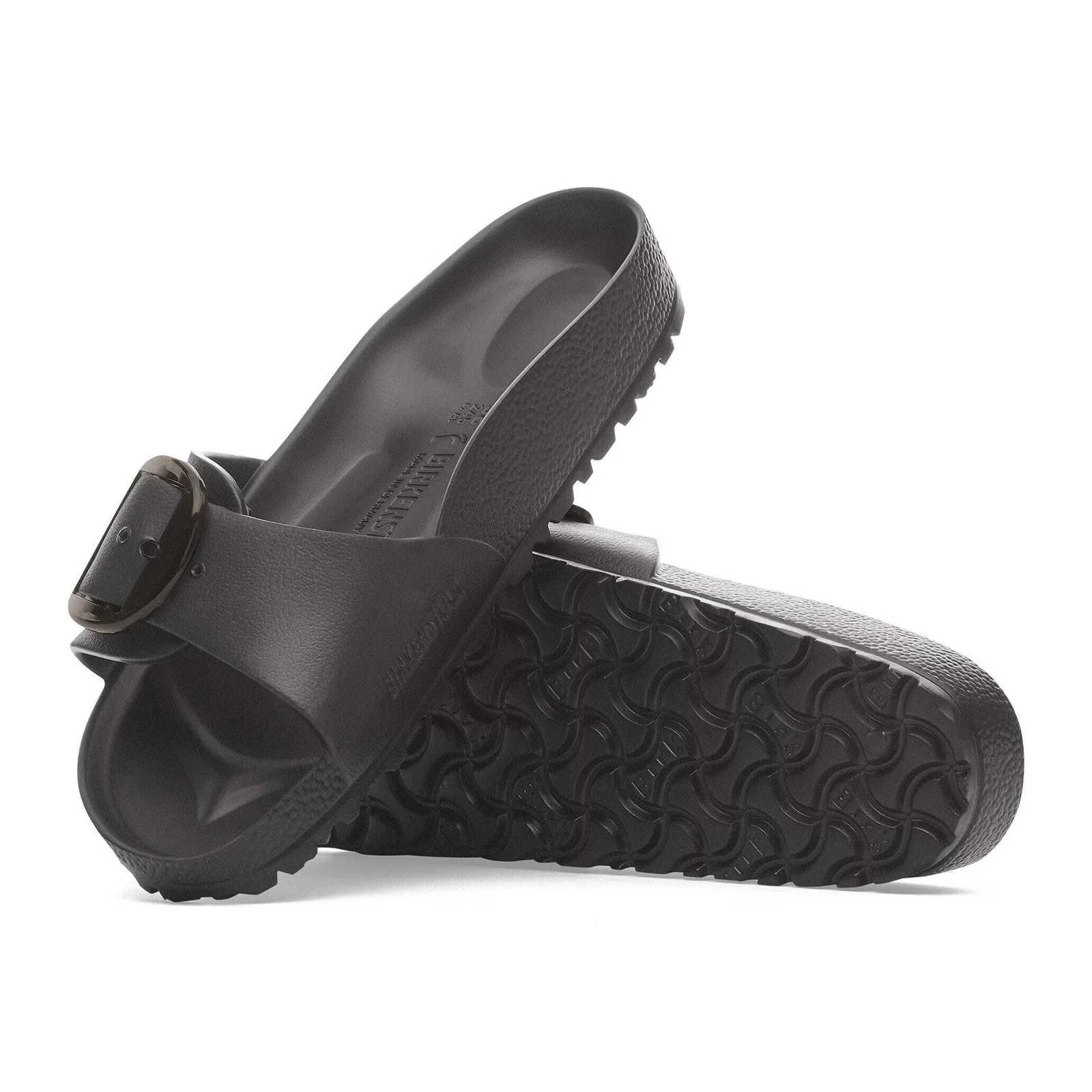 Birkenstock Madrid Big Buckle EVA Slide Sandal (Women) - Black - Image 3