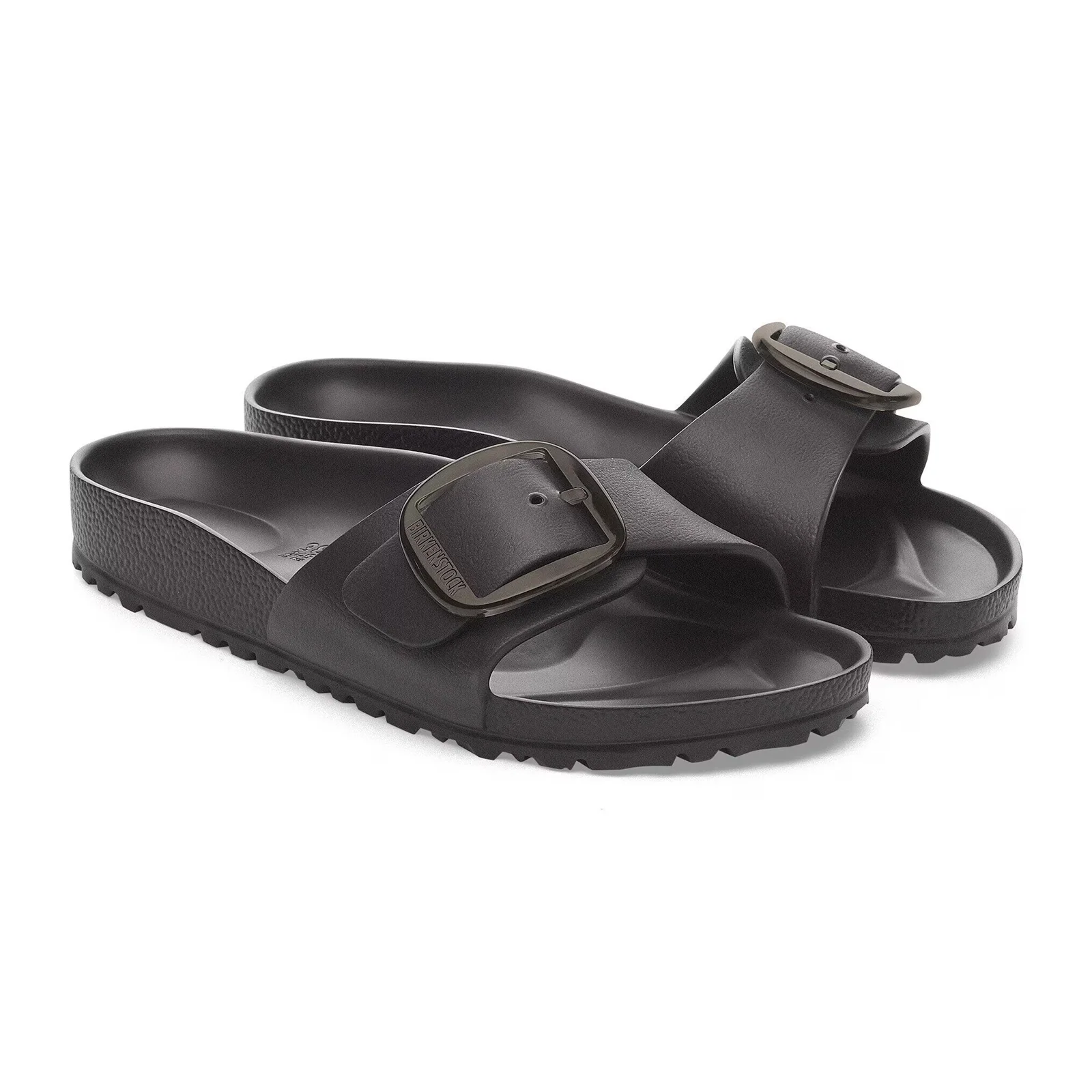 Birkenstock Madrid Big Buckle EVA Slide Sandal (Women) - Black - Image 4