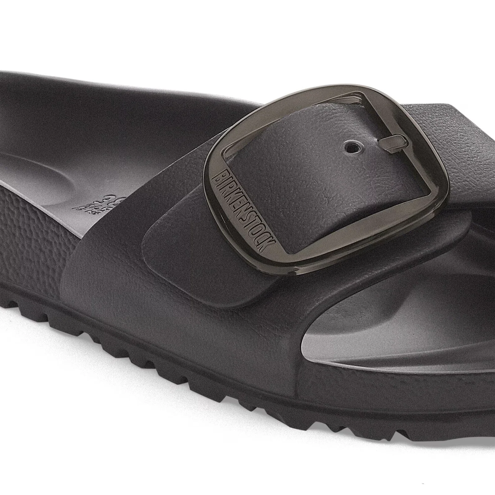 Birkenstock Madrid Big Buckle EVA Slide Sandal (Women) - Black - Image 5