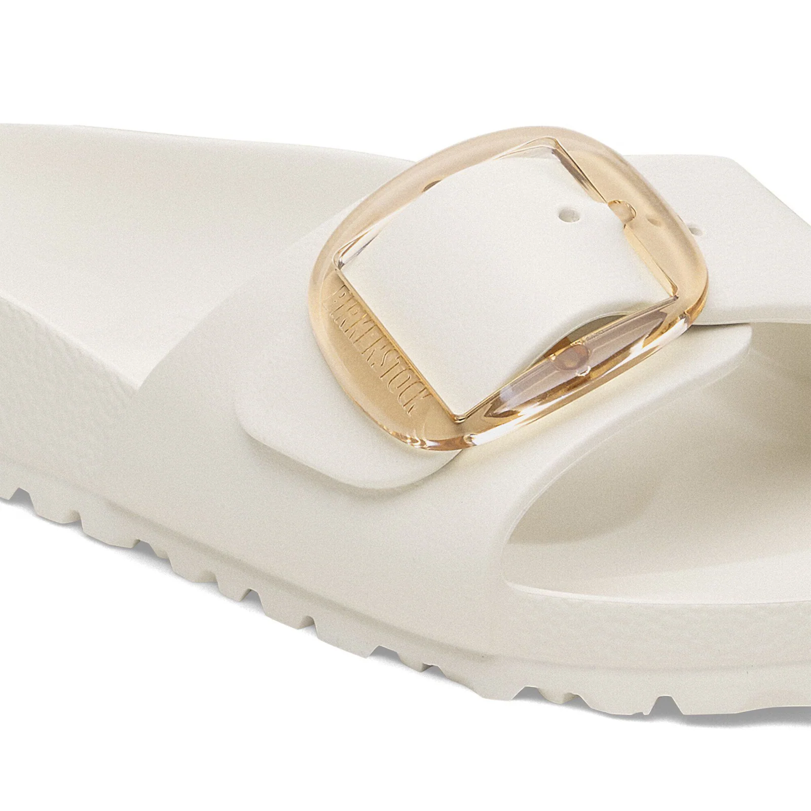 Birkenstock Madrid Big Buckle EVA Slide Sandal (Women) - Eggshell - Image 5