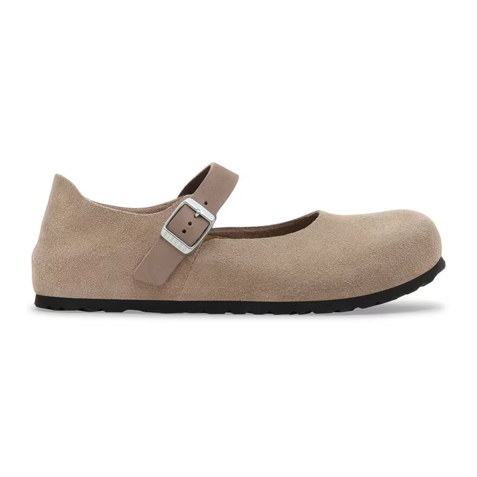 Birkenstock Mantova Mary Jane Flat (Women) - Taupe Suede - Image 5