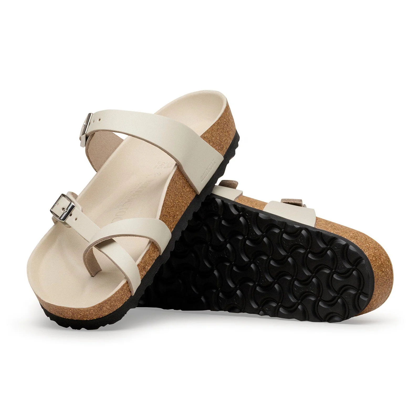 Birkenstock Mayari Sandal (Women) - Amalfi Oyster Leather - Image 3
