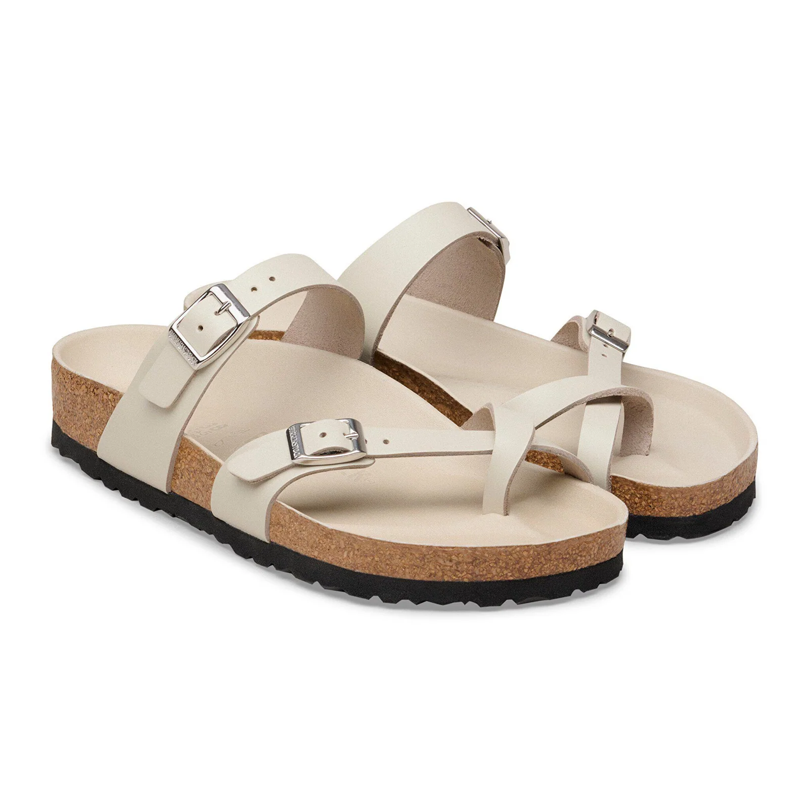 Birkenstock Mayari Sandal (Women) - Amalfi Oyster Leather - Image 4
