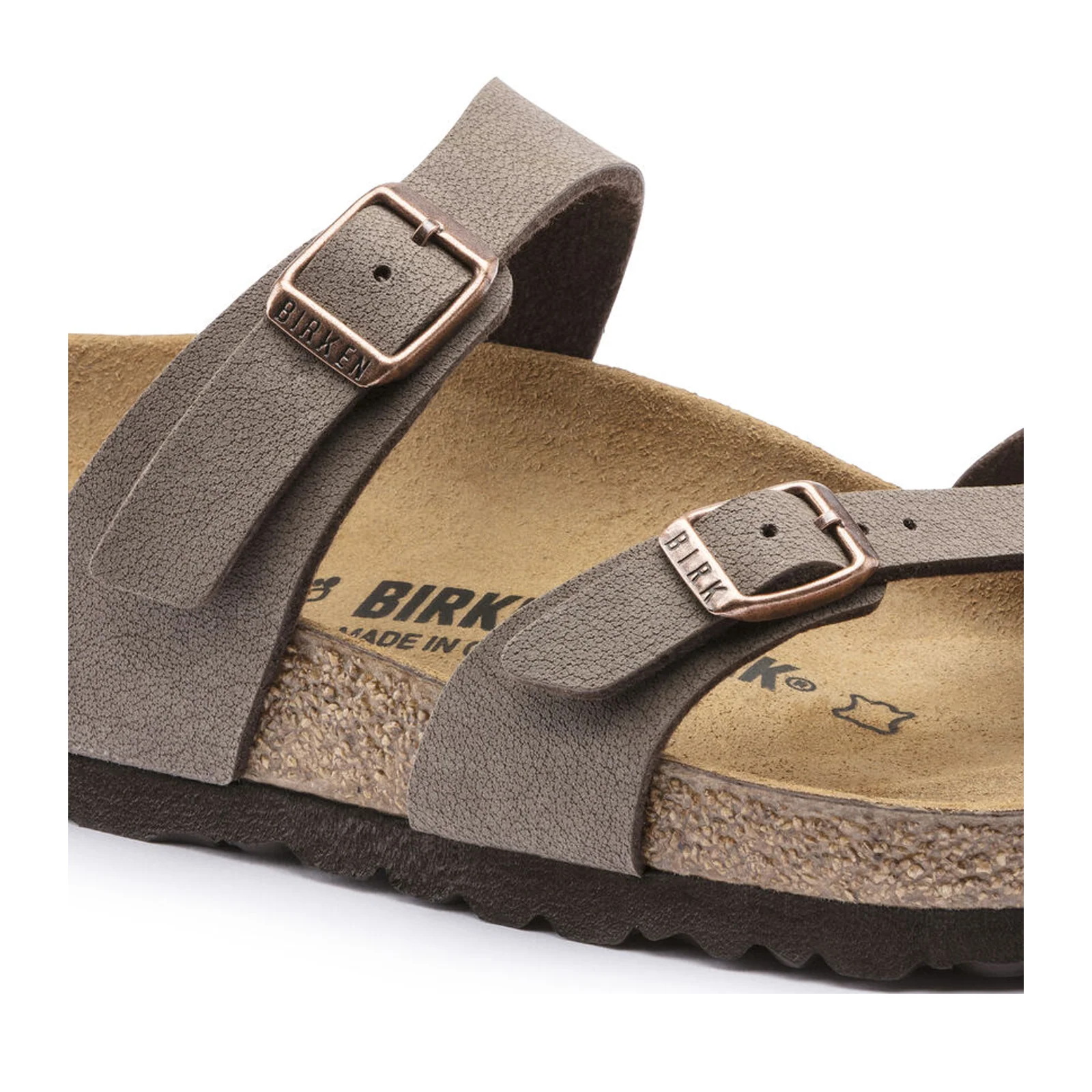 Birkenstock Mayari Narrow Sandal (Women) - Mocha Birkibuc - Image 5