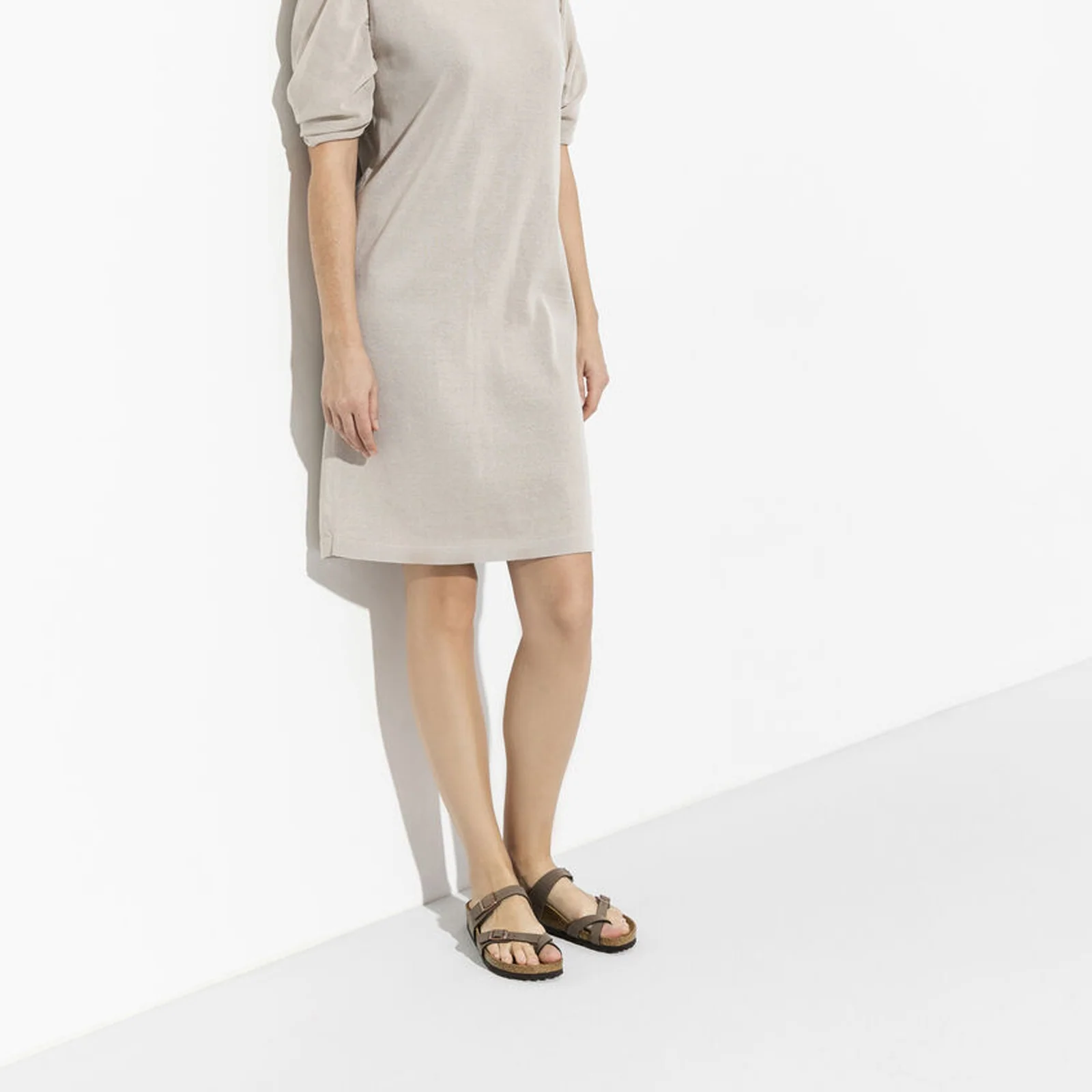 Birkenstock Mayari Narrow Sandal (Women) - Mocha Birkibuc - Image 6