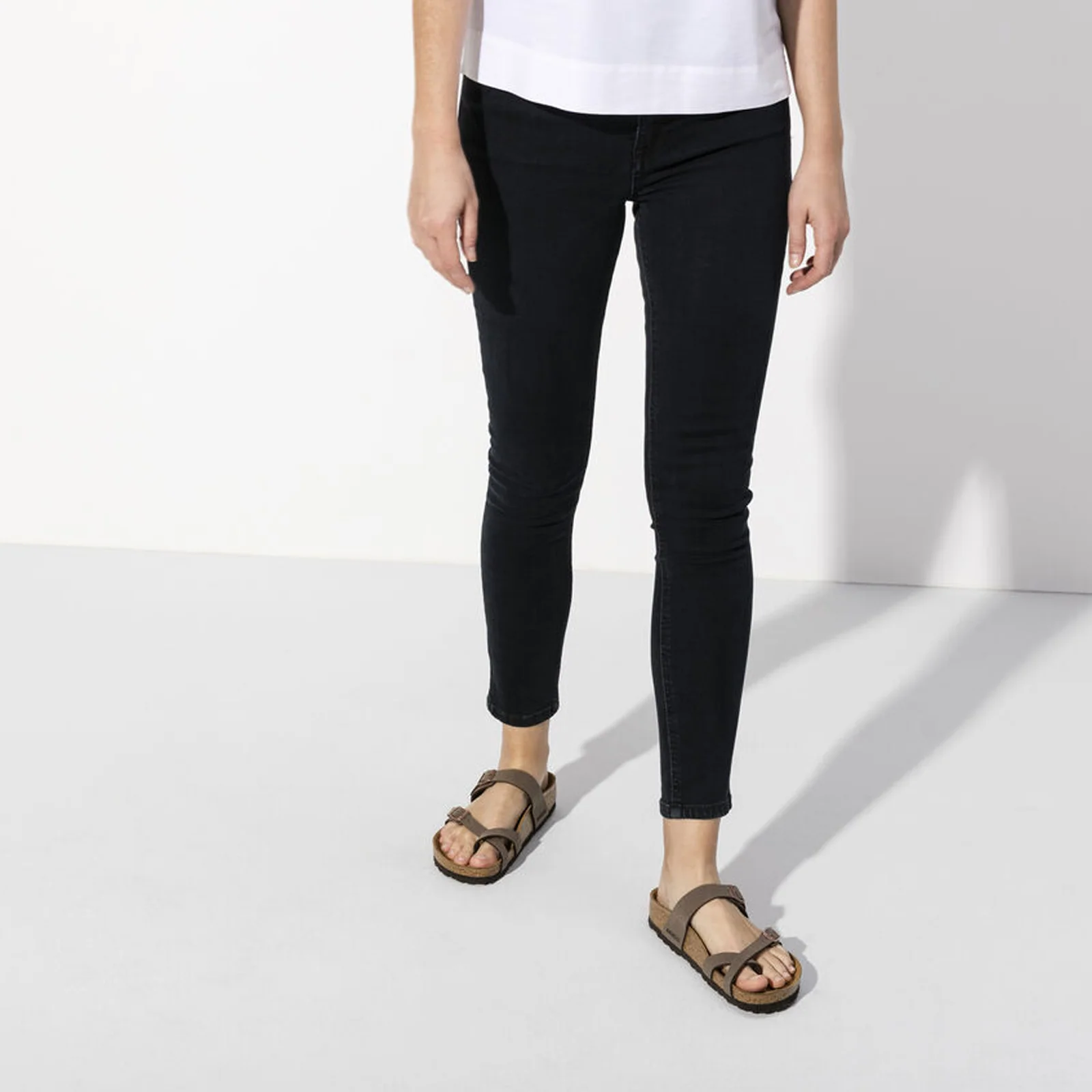 Birkenstock Mayari Narrow Sandal (Women) - Mocha Birkibuc - Image 7