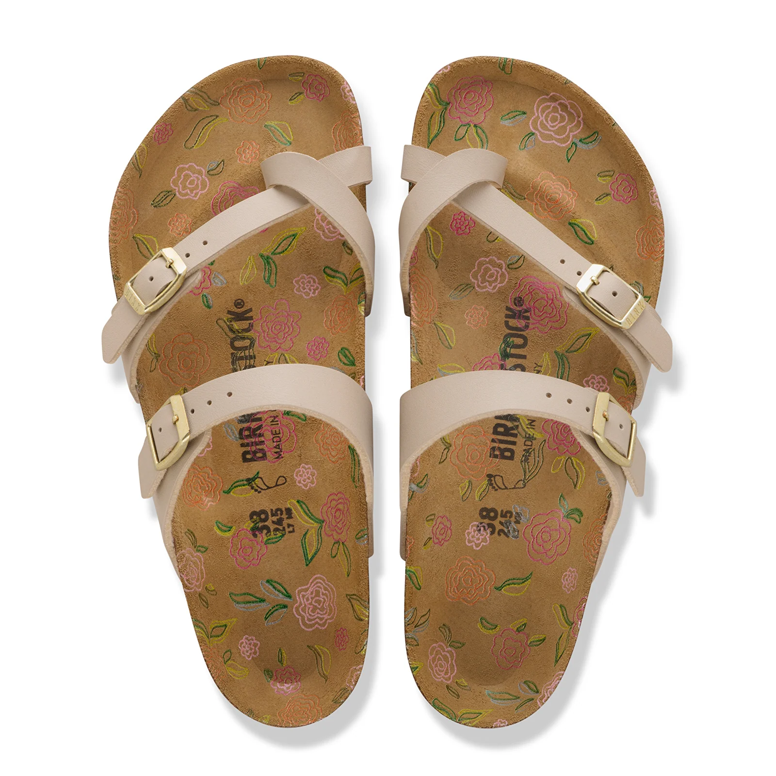 Birkenstock Mayari Sandal (Women) - Flowers Sandcastle Birko-Flor - Image 2