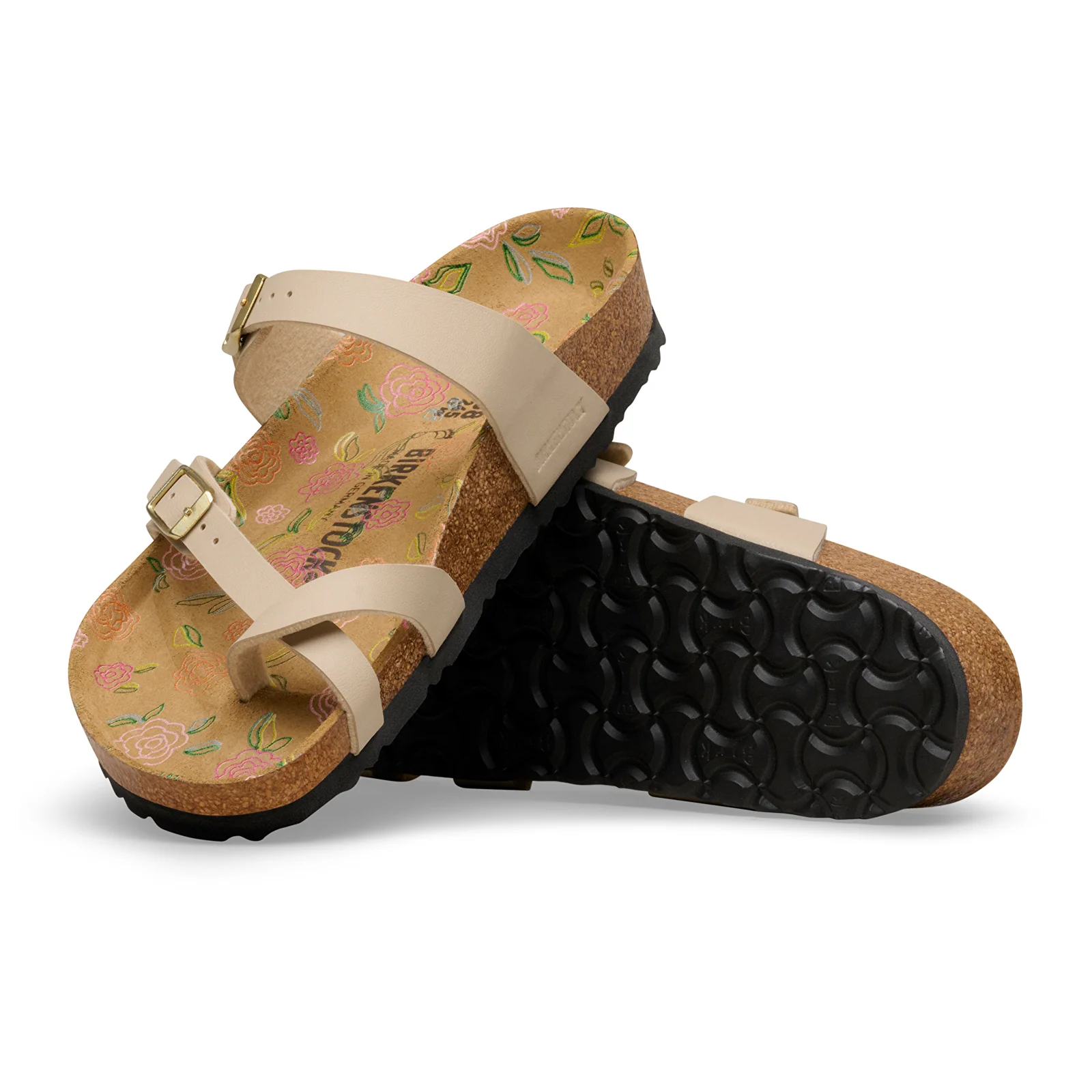 Birkenstock Mayari Sandal (Women) - Flowers Sandcastle Birko-Flor - Image 3