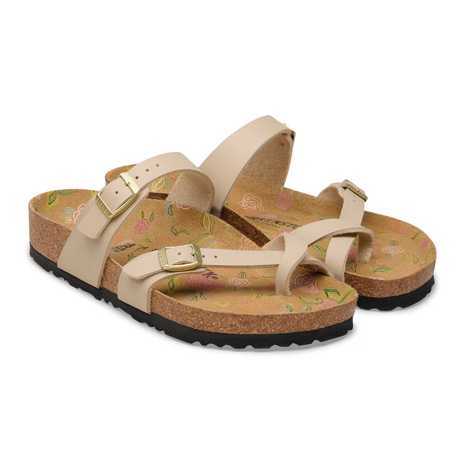 Birkenstock Mayari Sandal (Women) - Flowers Sandcastle Birko-Flor - Image 4