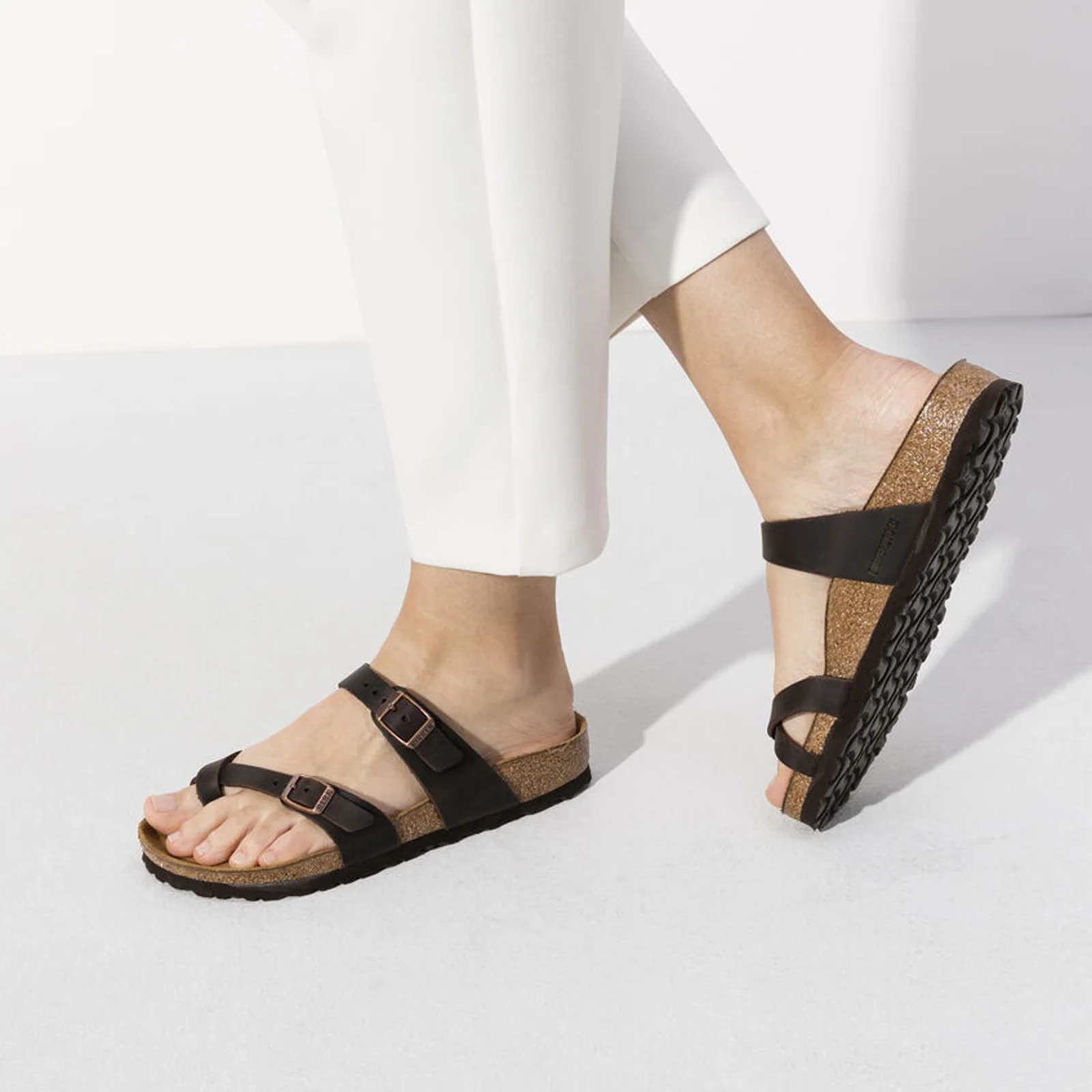 Birkenstock Mayari Sandal (Women) - Habana Oiled Leather - Image 7