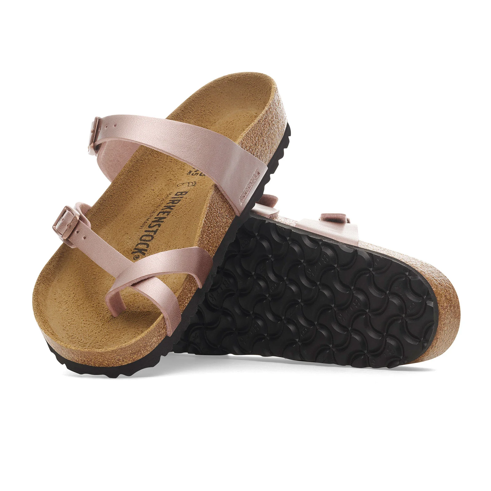 Birkenstock Mayari Sandal (Women) - Metallic Copper Birko-Flor - Image 3