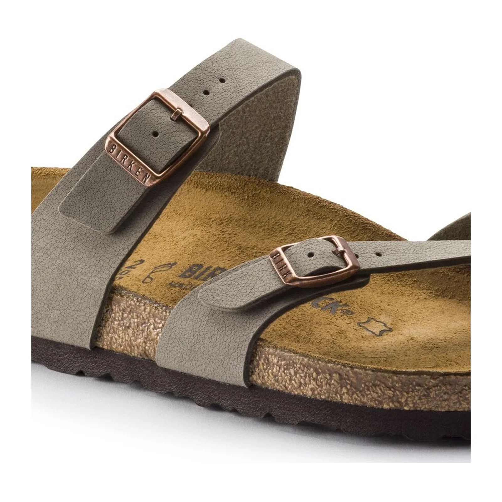 Birkenstock Mayari Sandal (Women) - Stone Birkibuc - Image 5
