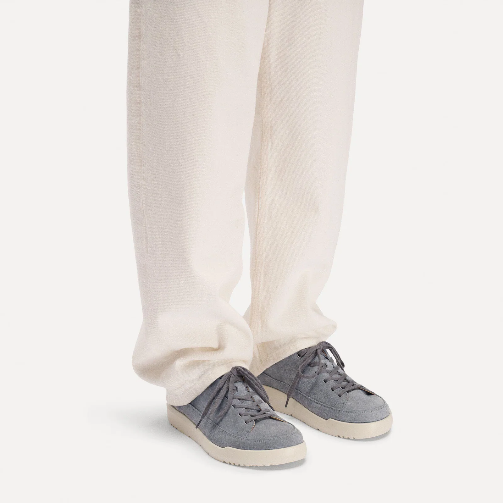Birkenstock Melbourne Sneaker (Men) - Basalt Gray Suede - Image 6