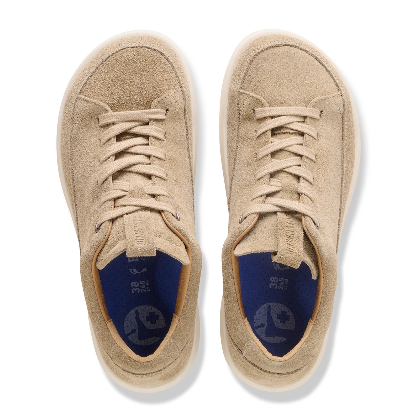 Birkenstock Melbourne Sneaker (Men) - Taupe Suede - Image 2