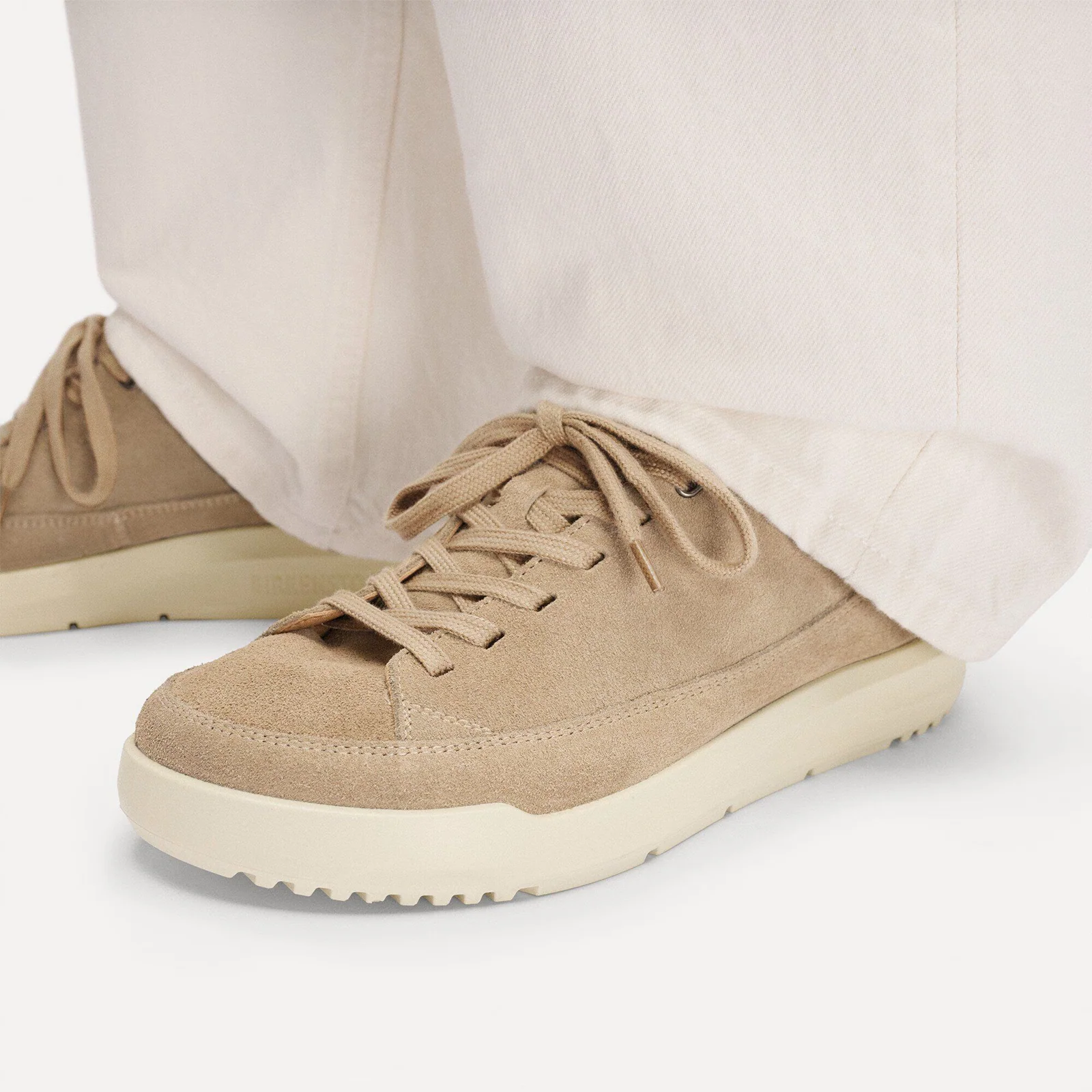 Birkenstock Melbourne Sneaker (Men) - Taupe Suede - Image 7