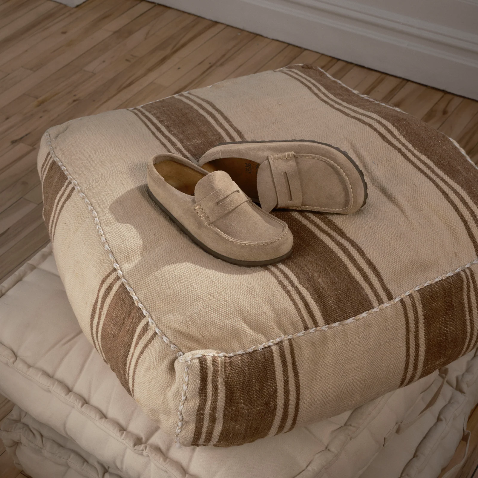 Birkenstock Naples Wrapped Narrow Clog (Women) - Taupe Suede - Image 8