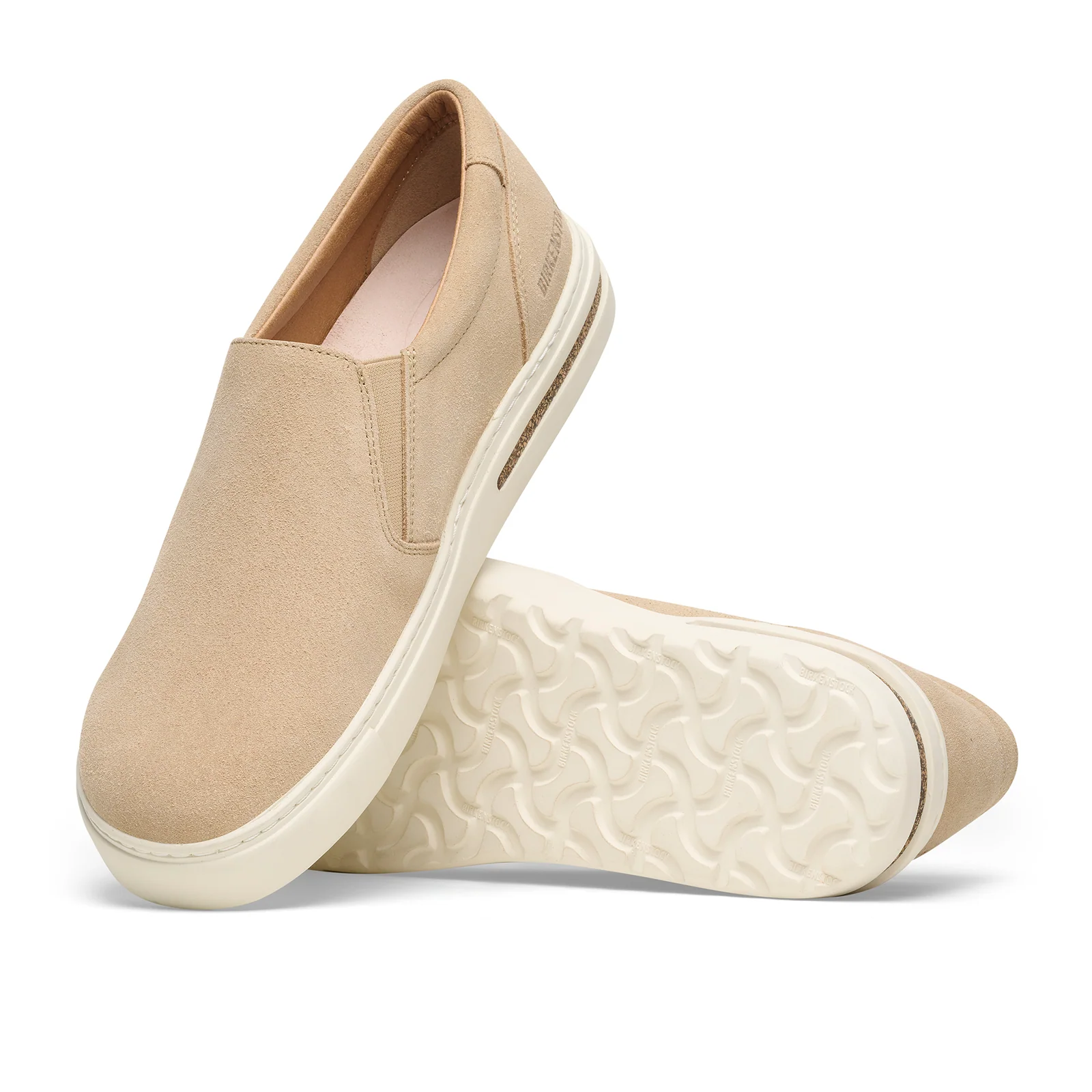 Birkenstock Oswego Slip On Sneaker (Men) - Sandcastle Suede - Image 3