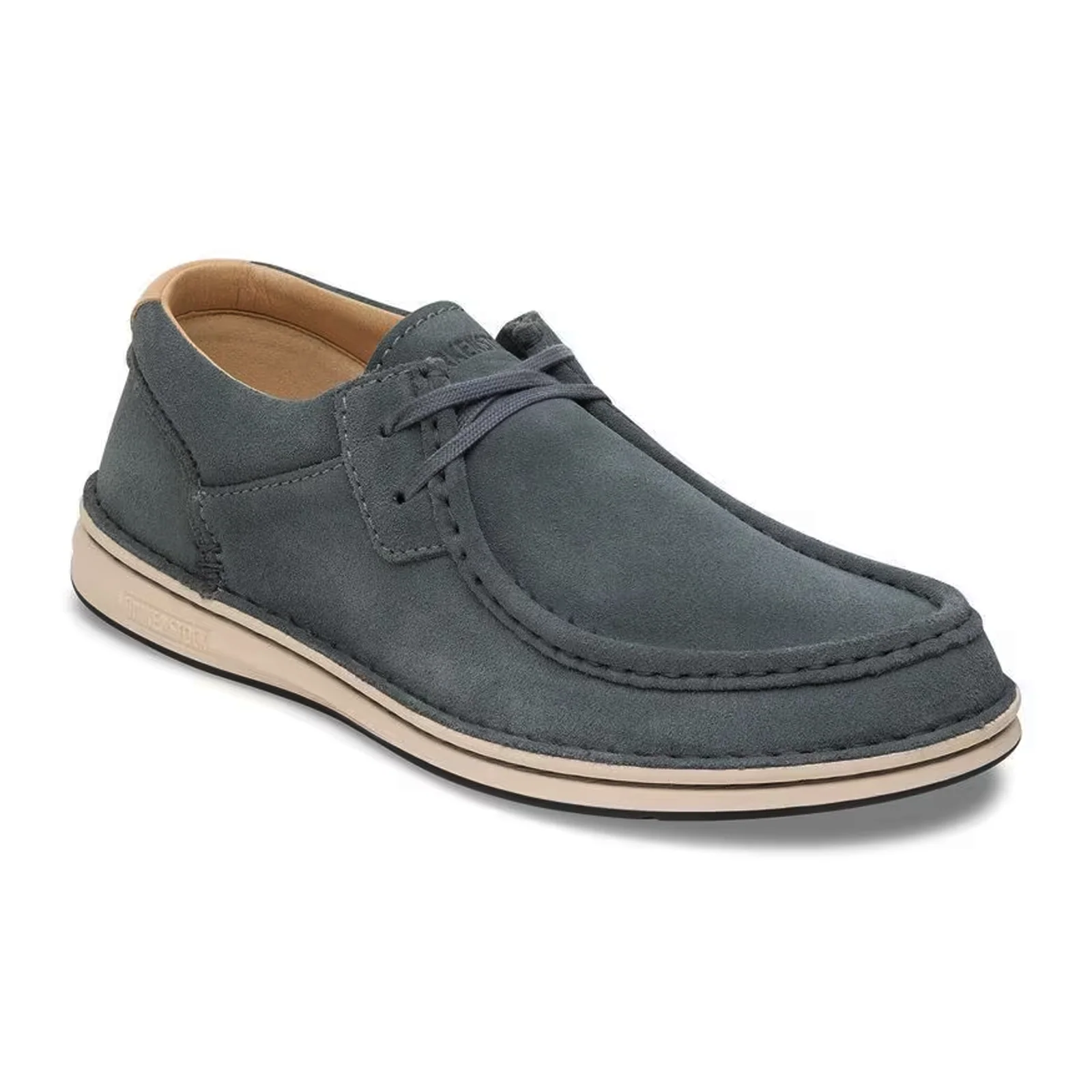 Birkenstock Pasadena Slip On (Men) - Basalt Gray Suede