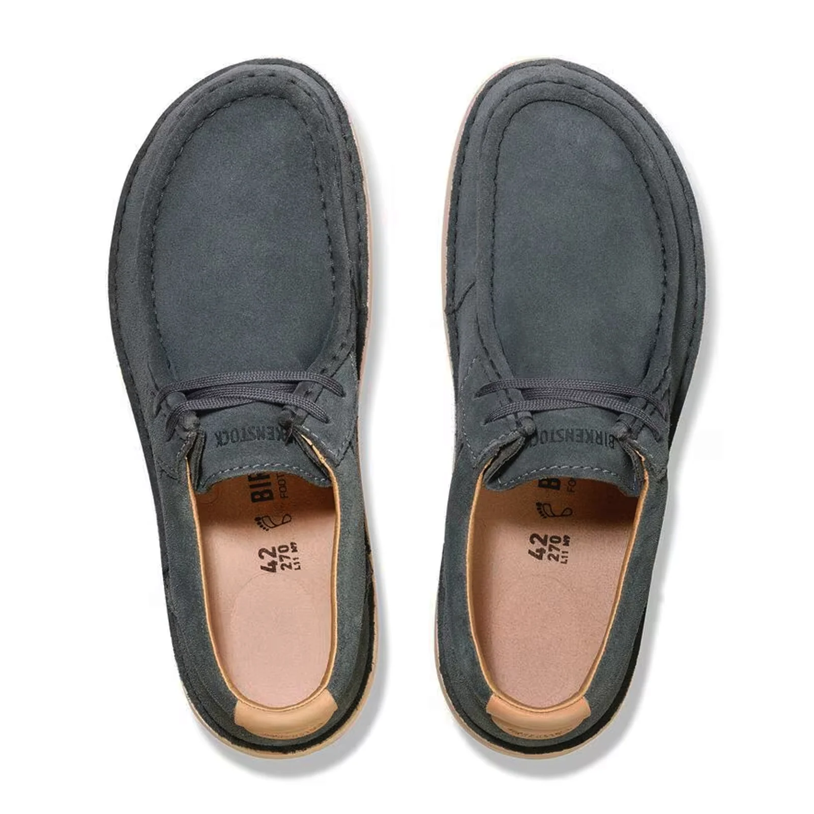 Birkenstock Pasadena Slip On (Men) - Basalt Gray Suede - Image 2