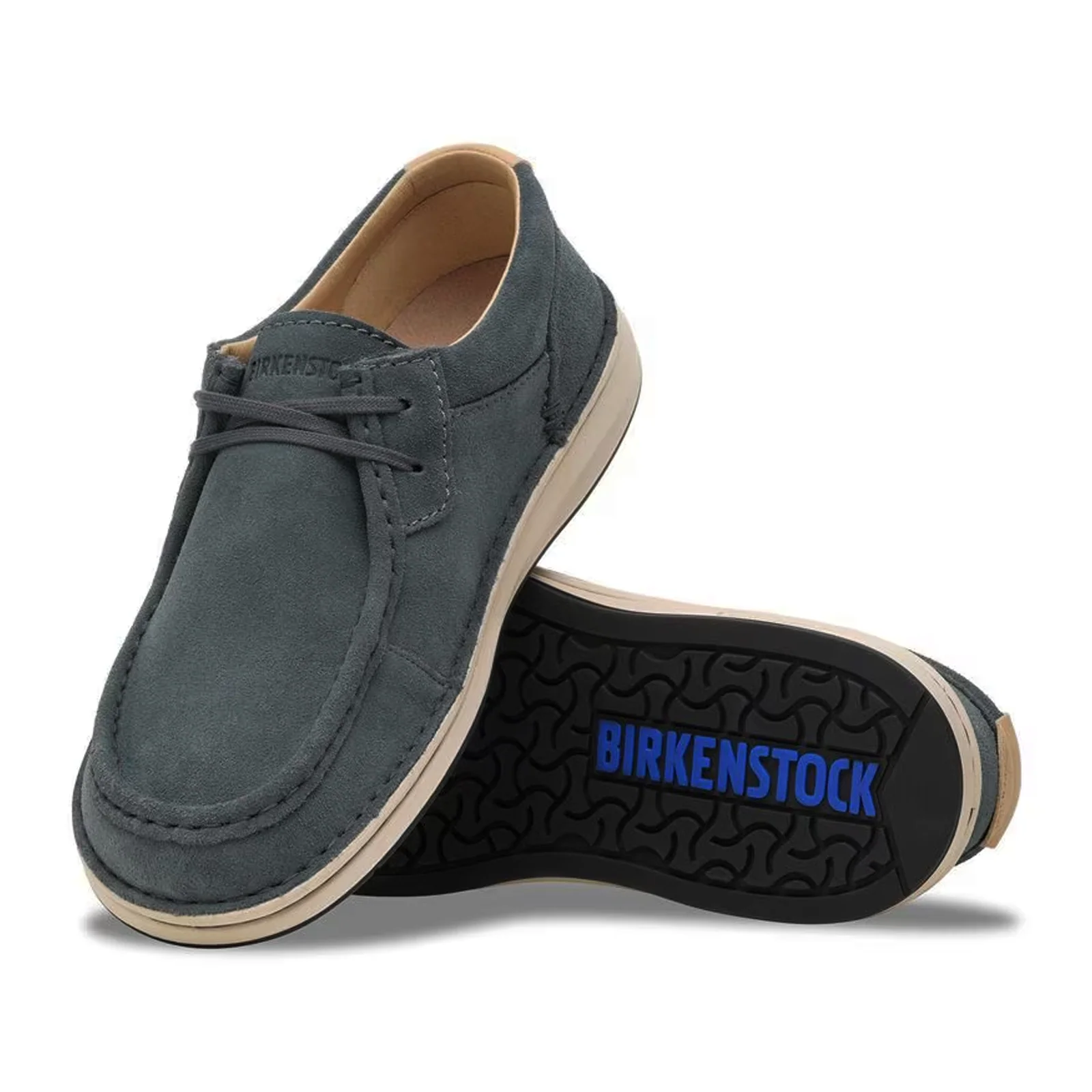 Birkenstock Pasadena Slip On (Men) - Basalt Gray Suede - Image 3