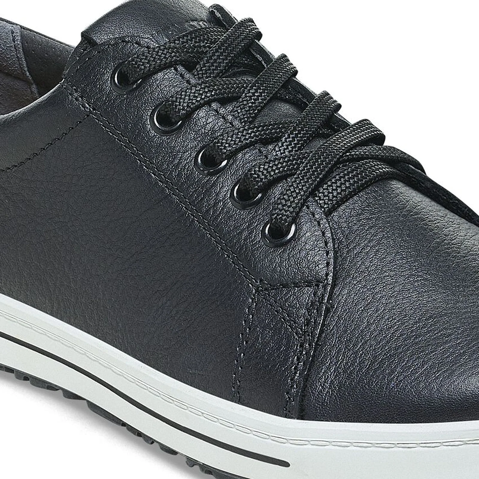 Birkenstock QO500 Safety Shoe (Unisex) - Black Leather - Image 6