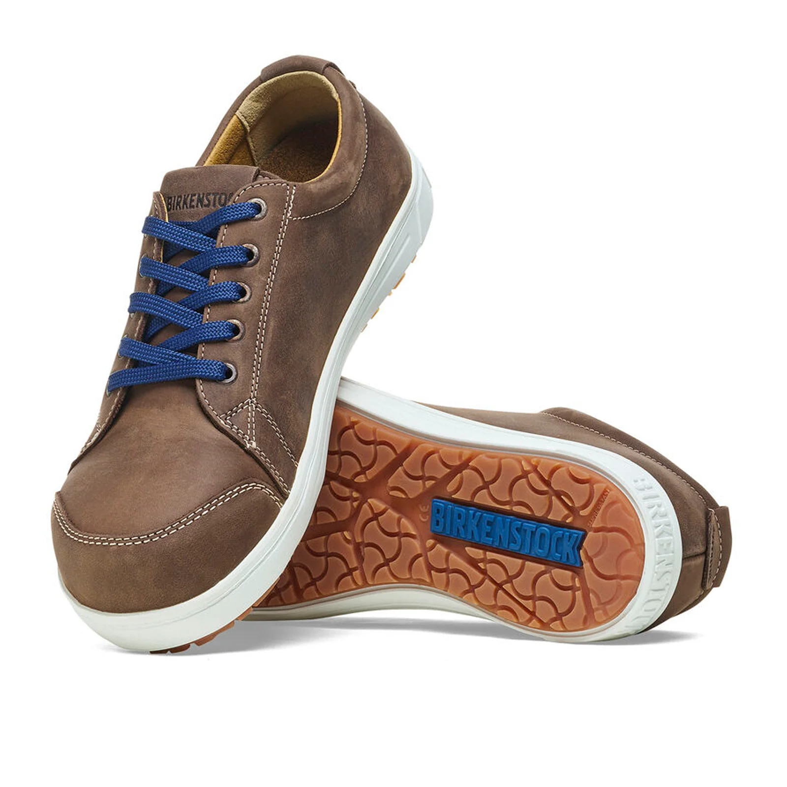 Birkenstock QS500 Steel Toe Safety Shoe (Men) - Brown Nubuck - Image 3
