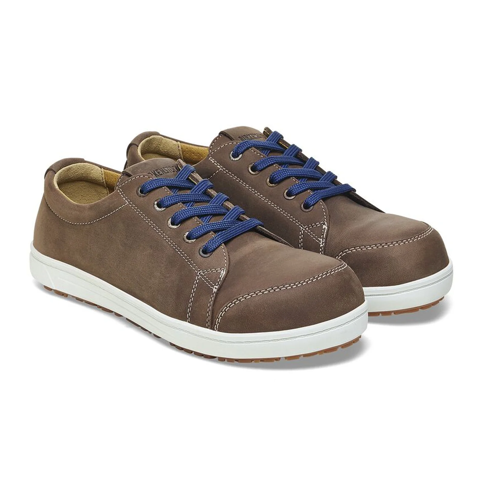 Birkenstock QS500 Steel Toe Safety Shoe (Men) - Brown Nubuck - Image 4