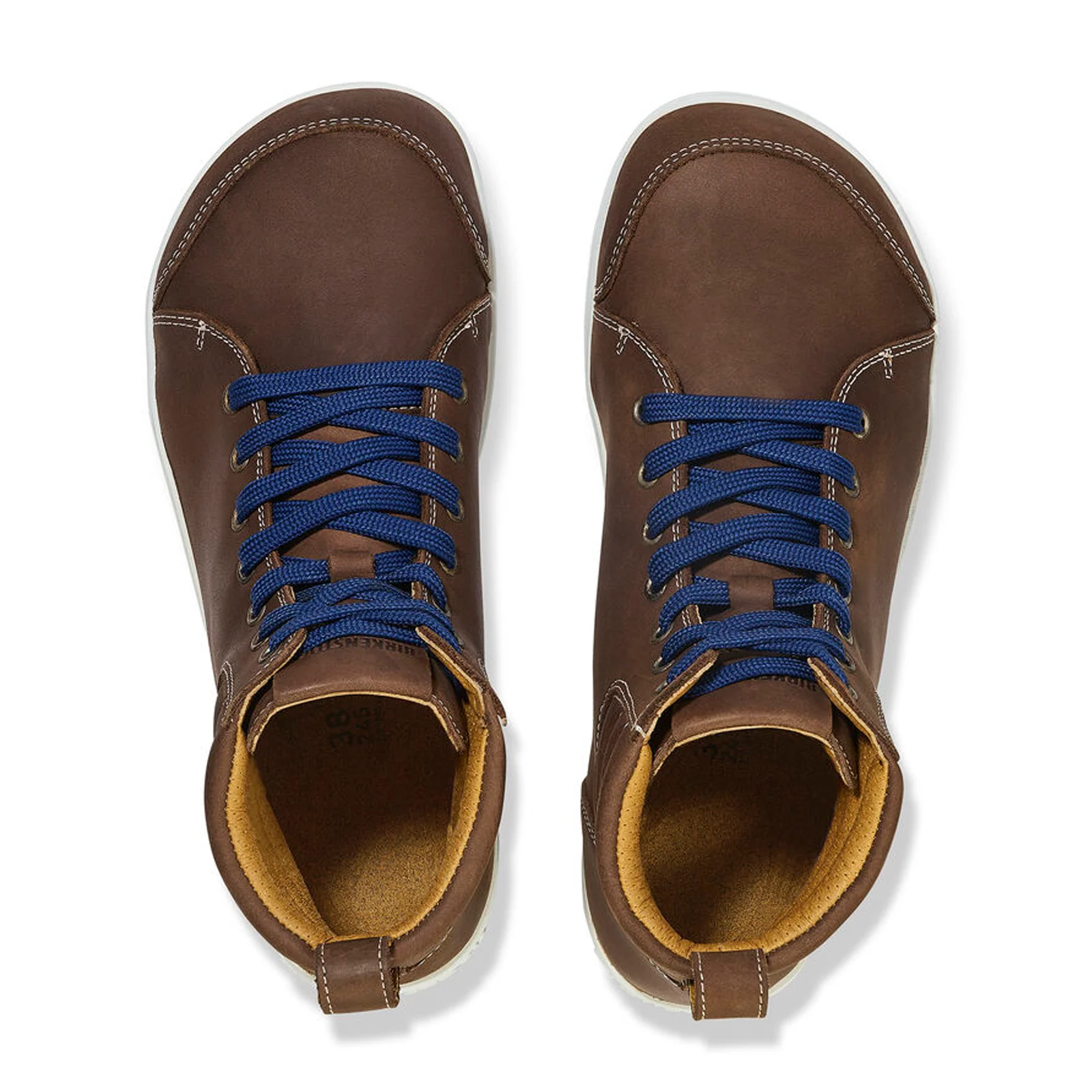 Birkenstock QS700 High Top Steel Toe Safety Shoe (Men) - Brown Nubuck - Image 2