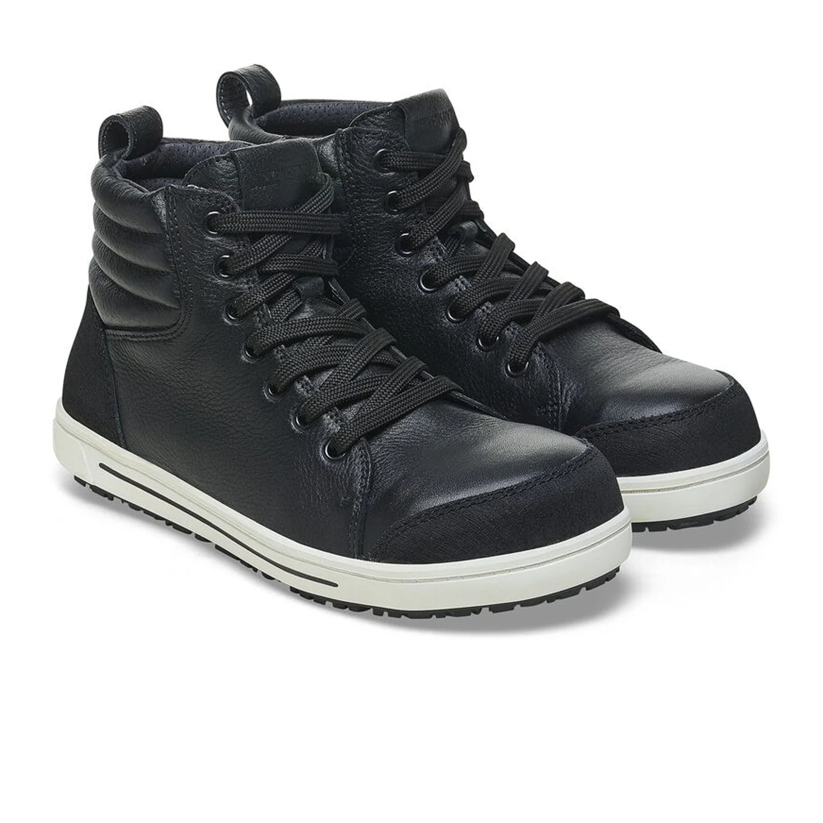 Birkenstock QS700 High Top Steel Toe Safety Shoe (Unisex) - Black Leather - Image 4