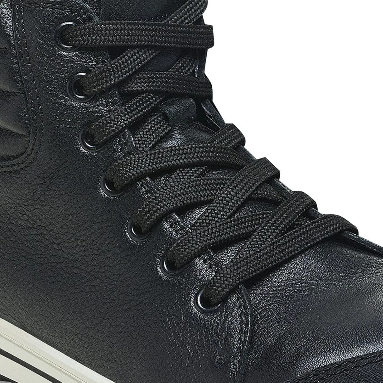 Birkenstock QS700 High Top Steel Toe Safety Shoe (Unisex) - Black Leather - Image 5