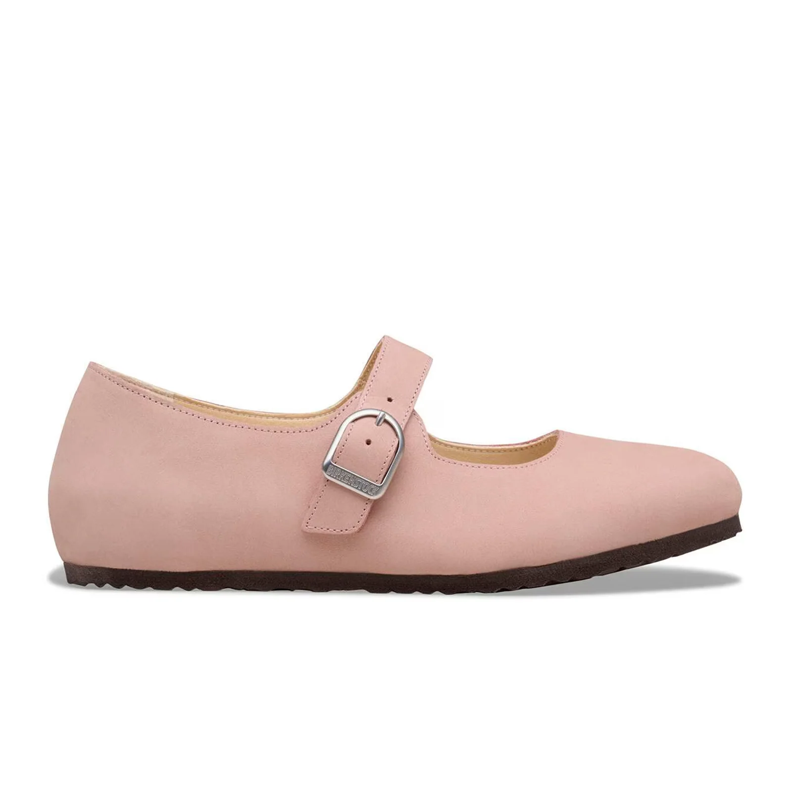 Birkenstock Santa Clarita Mary Jane Flat (Women) - Pink Clay Nubuck - Image 5