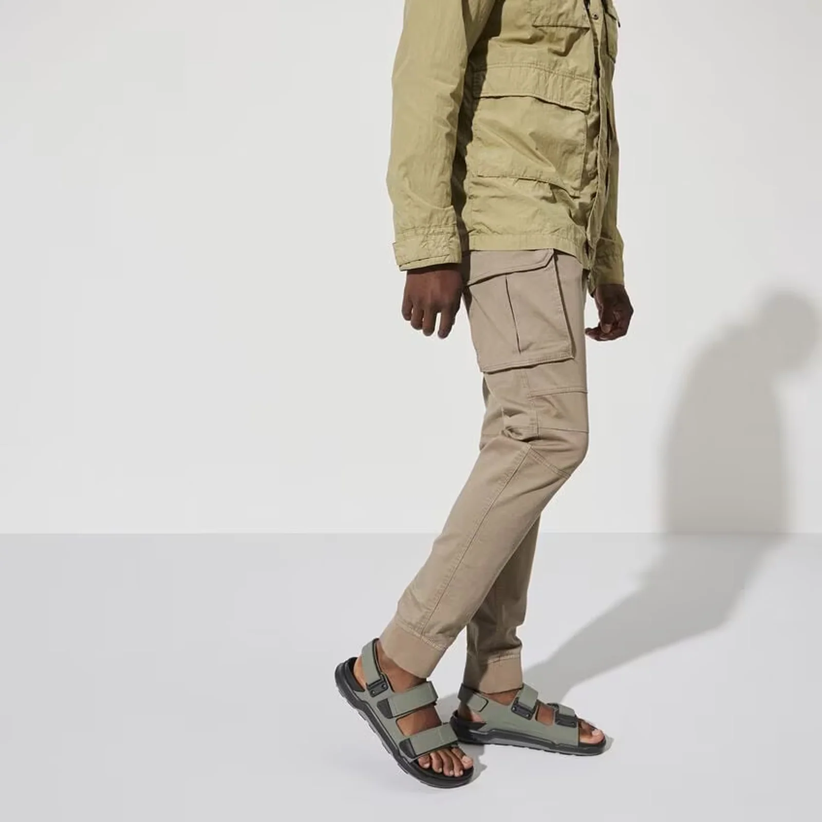 Birkenstock Tatacoa CE Backstrap Sandal (Men) - Khaki Birko-Flor Futura - Image 6