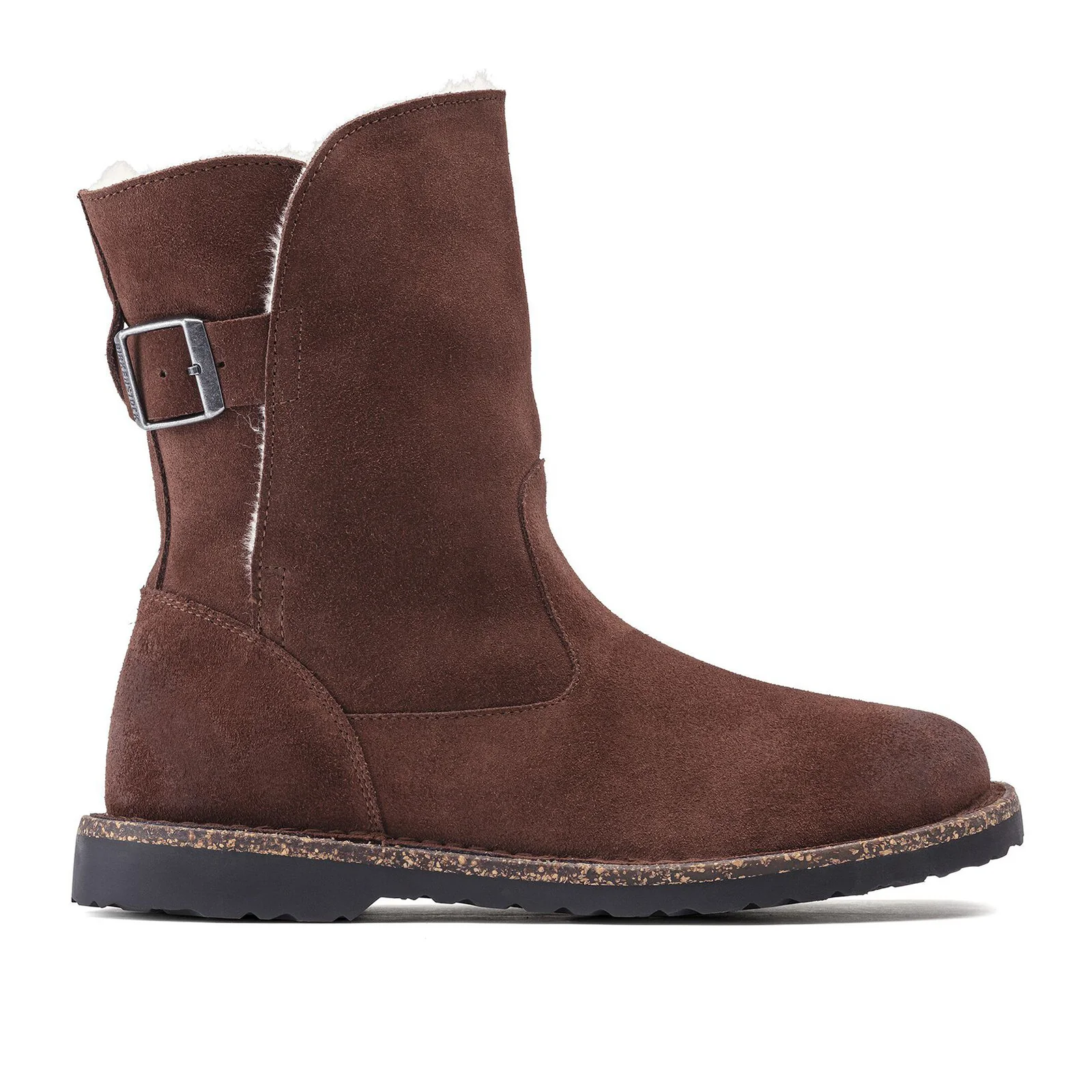 Birkenstock Uppsala Boot (Women) - Espresso Suede/Natural Shearling