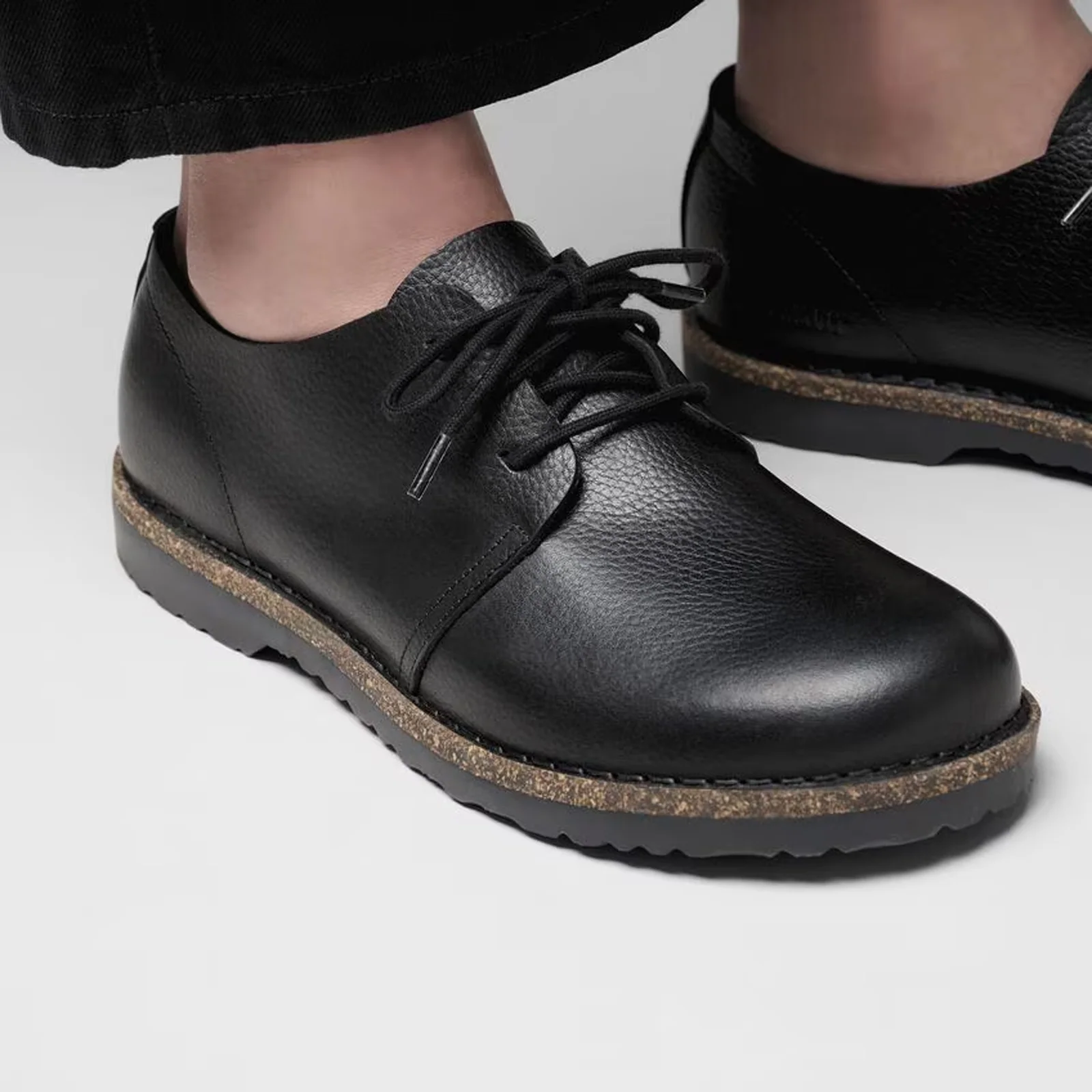 Birkenstock Uppsala Low Oxford (Men) - Black Leather - Image 6