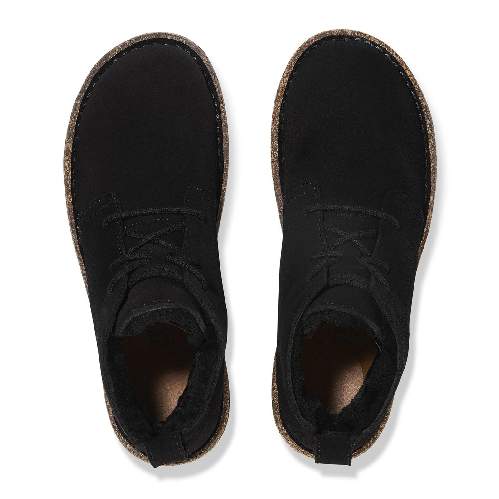 Birkenstock Uppsala Lace Up Mid Boot (Men) - Black Suede - Image 2