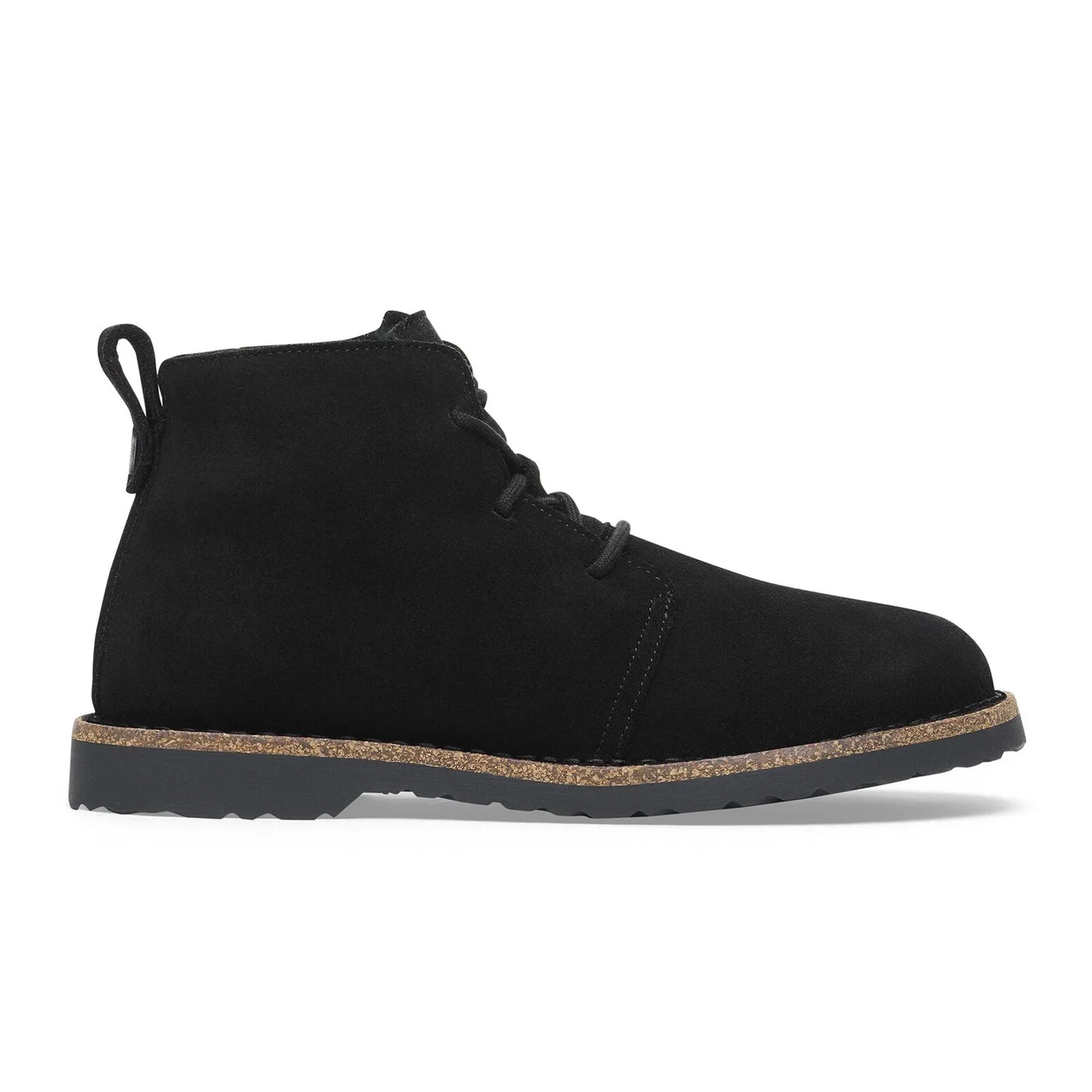 Birkenstock Uppsala Lace Up Mid Boot (Men) - Black Suede - Image 4