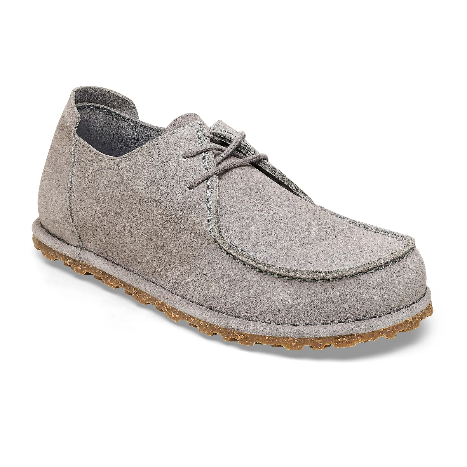 Birkenstock Utti Lace Up (Men) - Whale Gray Suede
