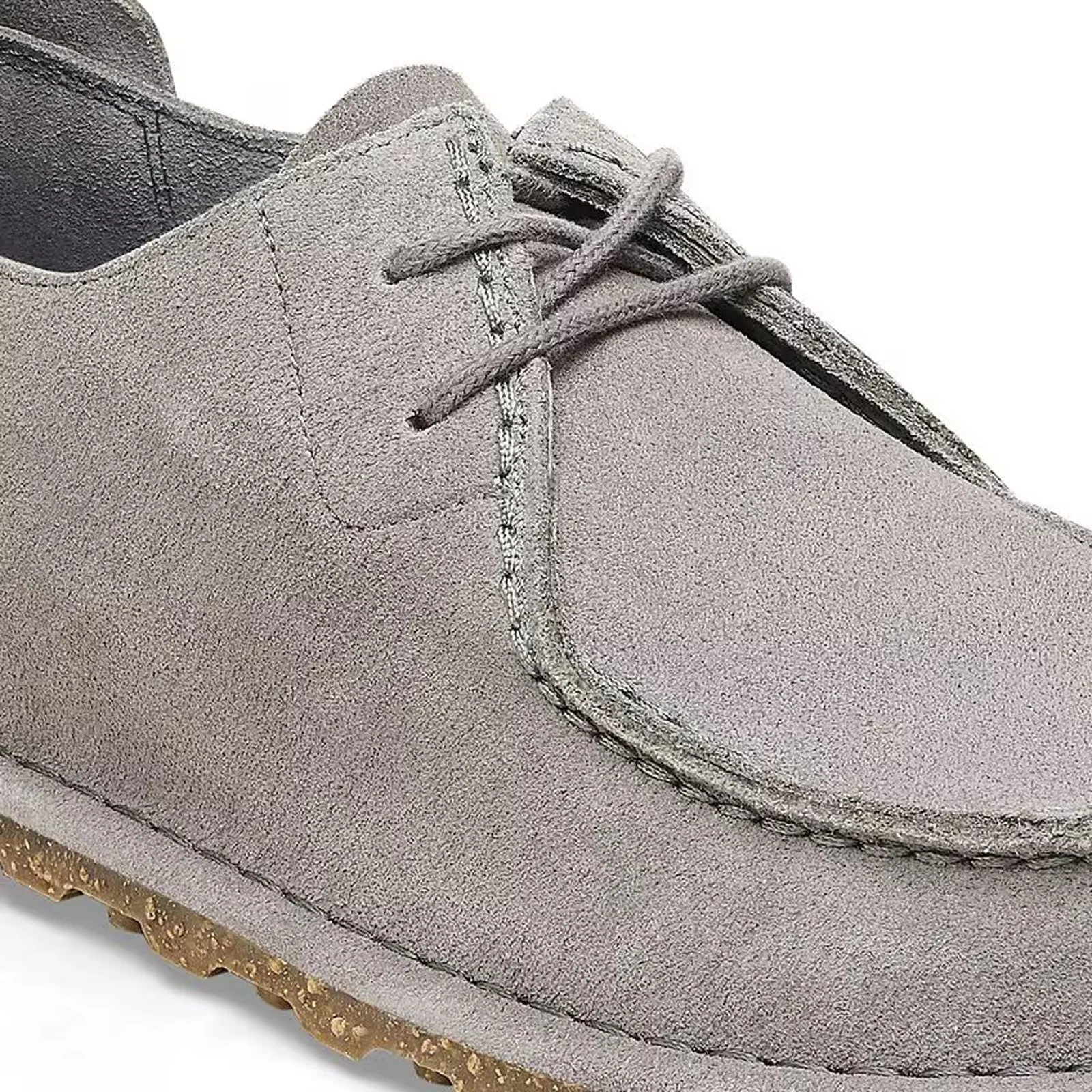 Birkenstock Utti Lace Up (Men) - Whale Gray Suede - Image 5