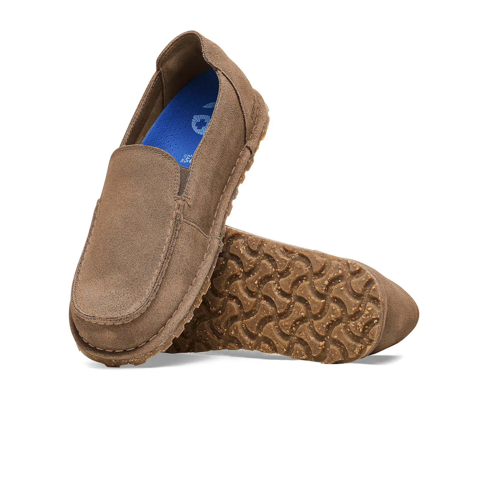 Birkenstock Utti Narrow Slip On (Women) - Taupe Suede - Image 4