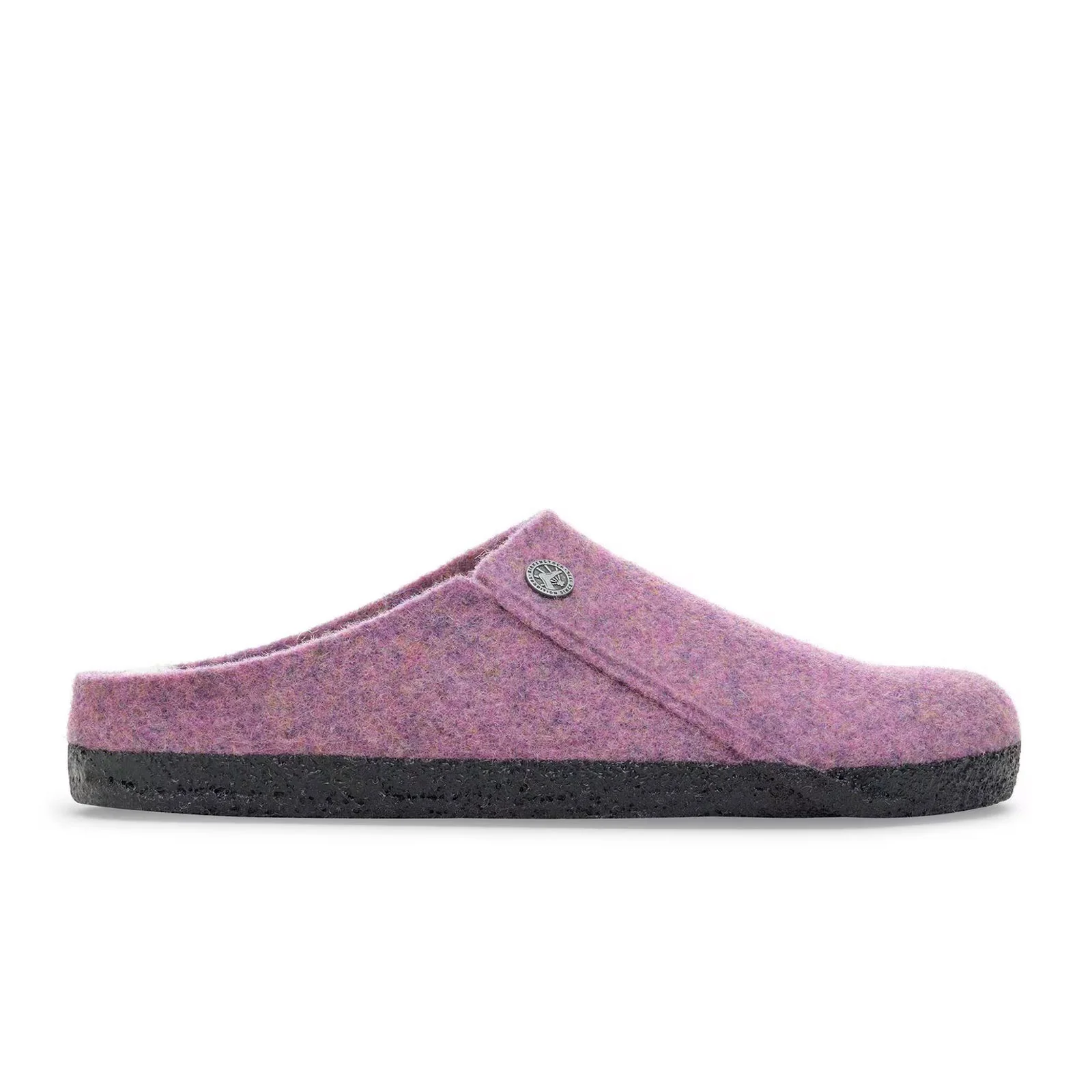 Birkenstock Zermatt Slipper (Women) - Mauve Wool/Natural Shearling - Image 3
