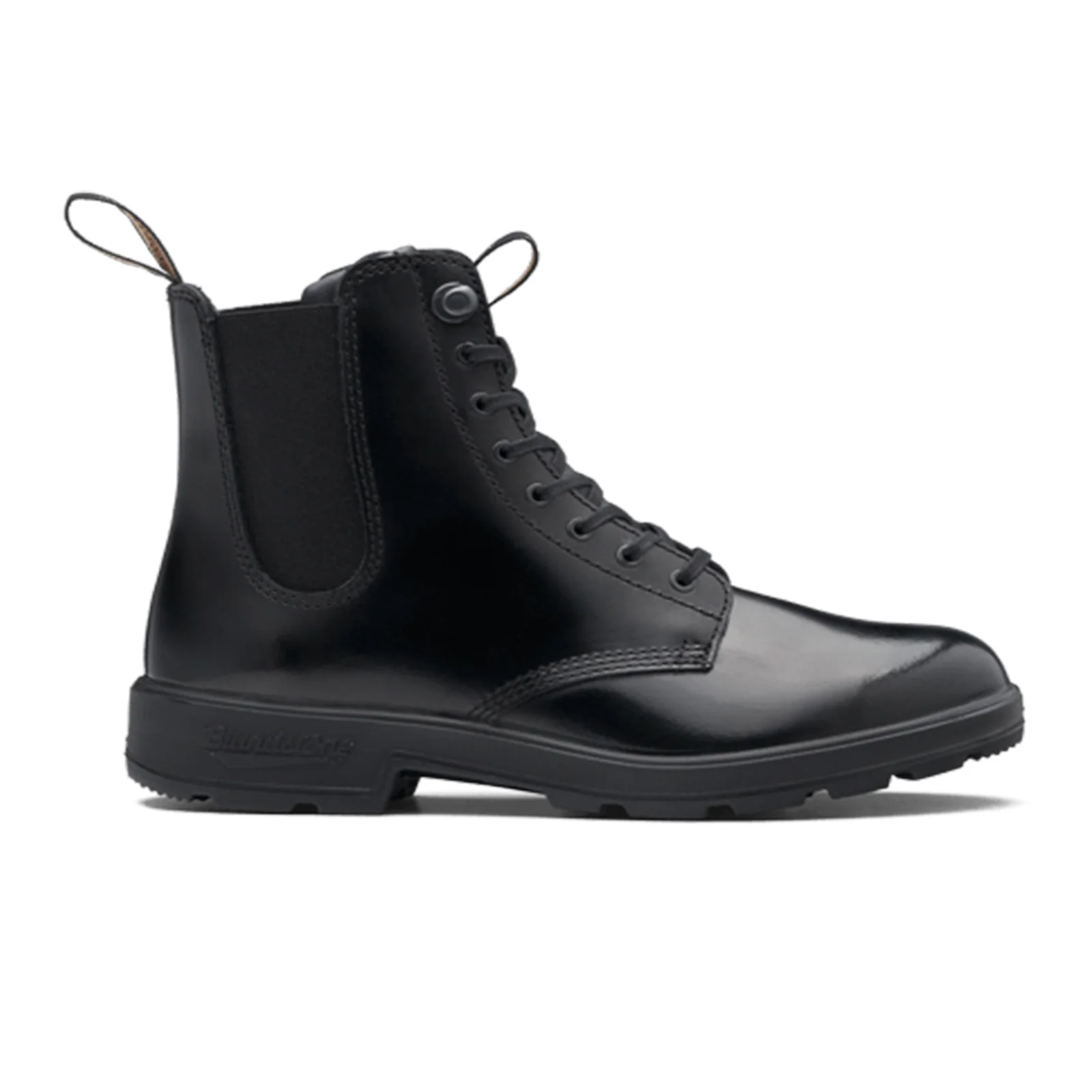 Blundstone Original 2219 Lace Up Chelsea Boot (Women) - Black Brush