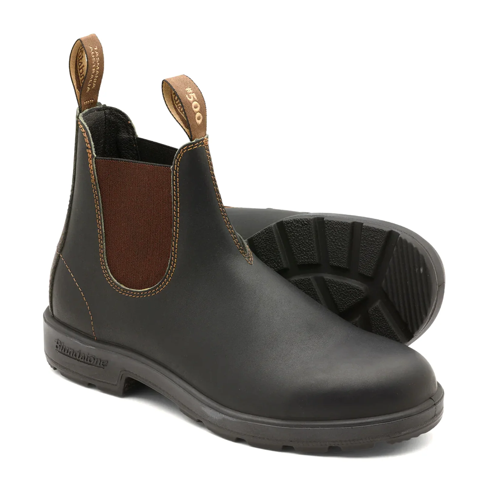 Blundstone Original 500 Chelsea Boot (Unisex) - Stout Brown - Image 4